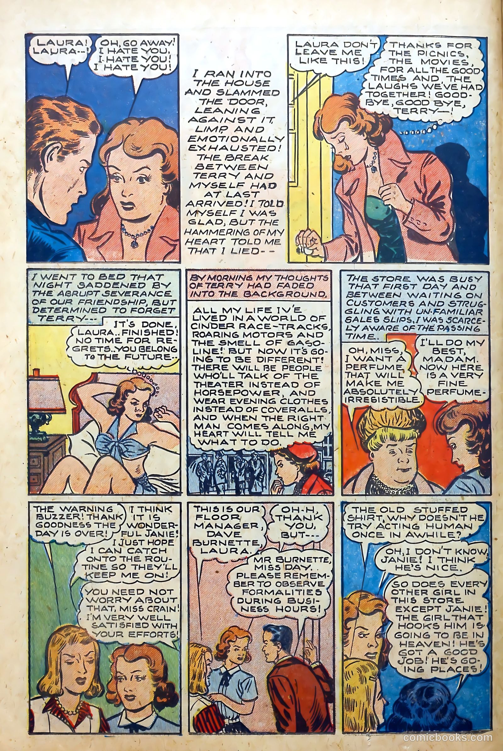 Youthful Love Romances #2 (1949) — page 14 of 36