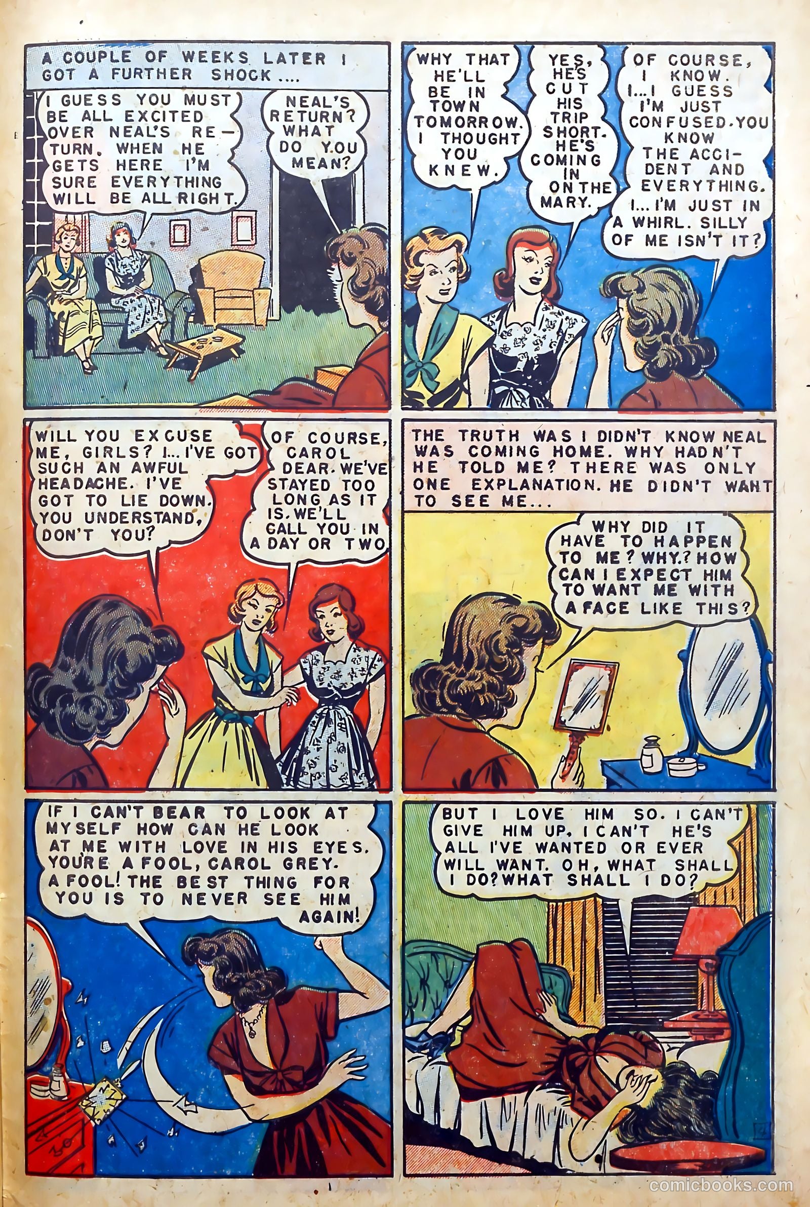 Youthful Love Romances #2 (1949) — page 31 of 36