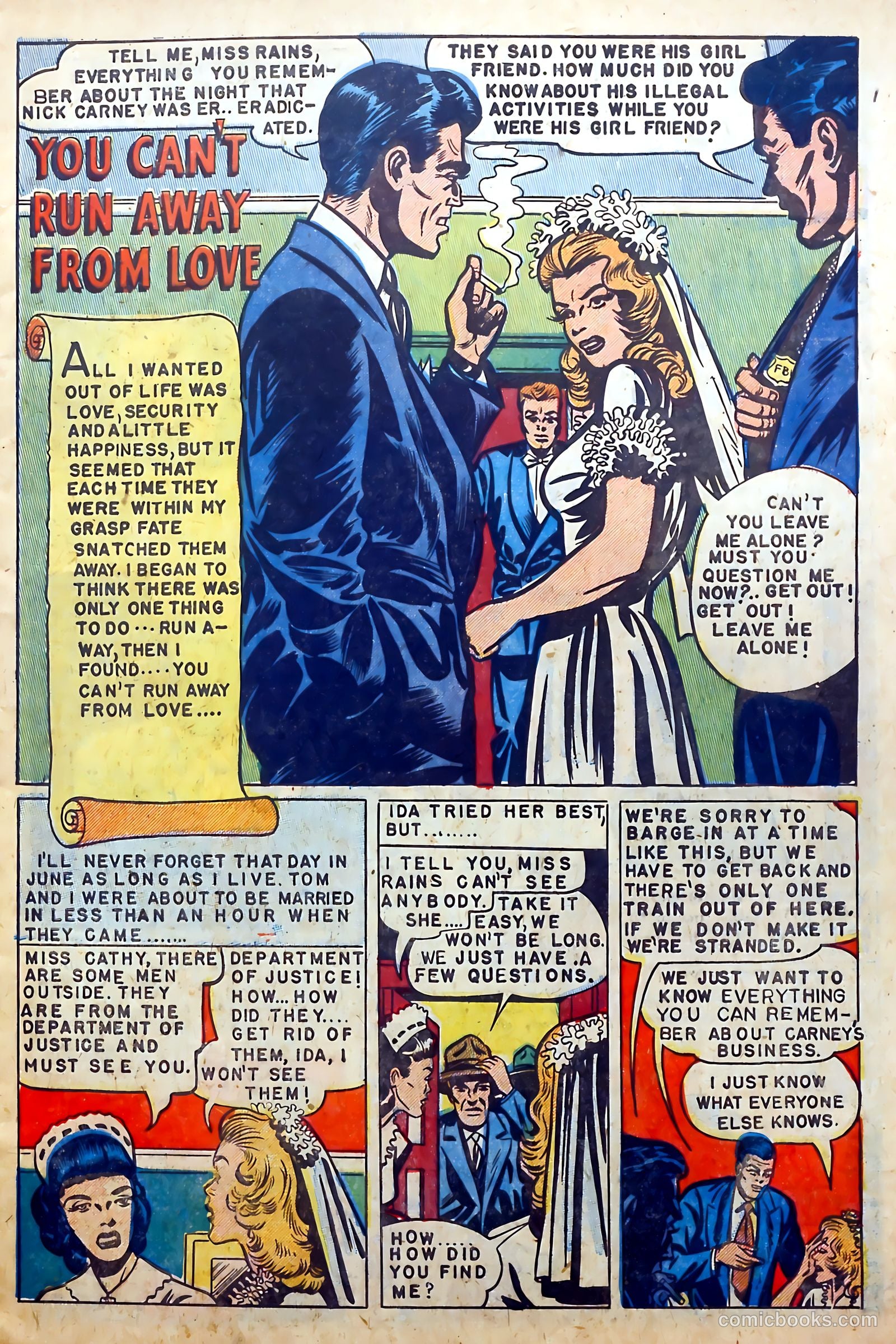 Youthful Love Romances #2 (1949) — page 3 of 36