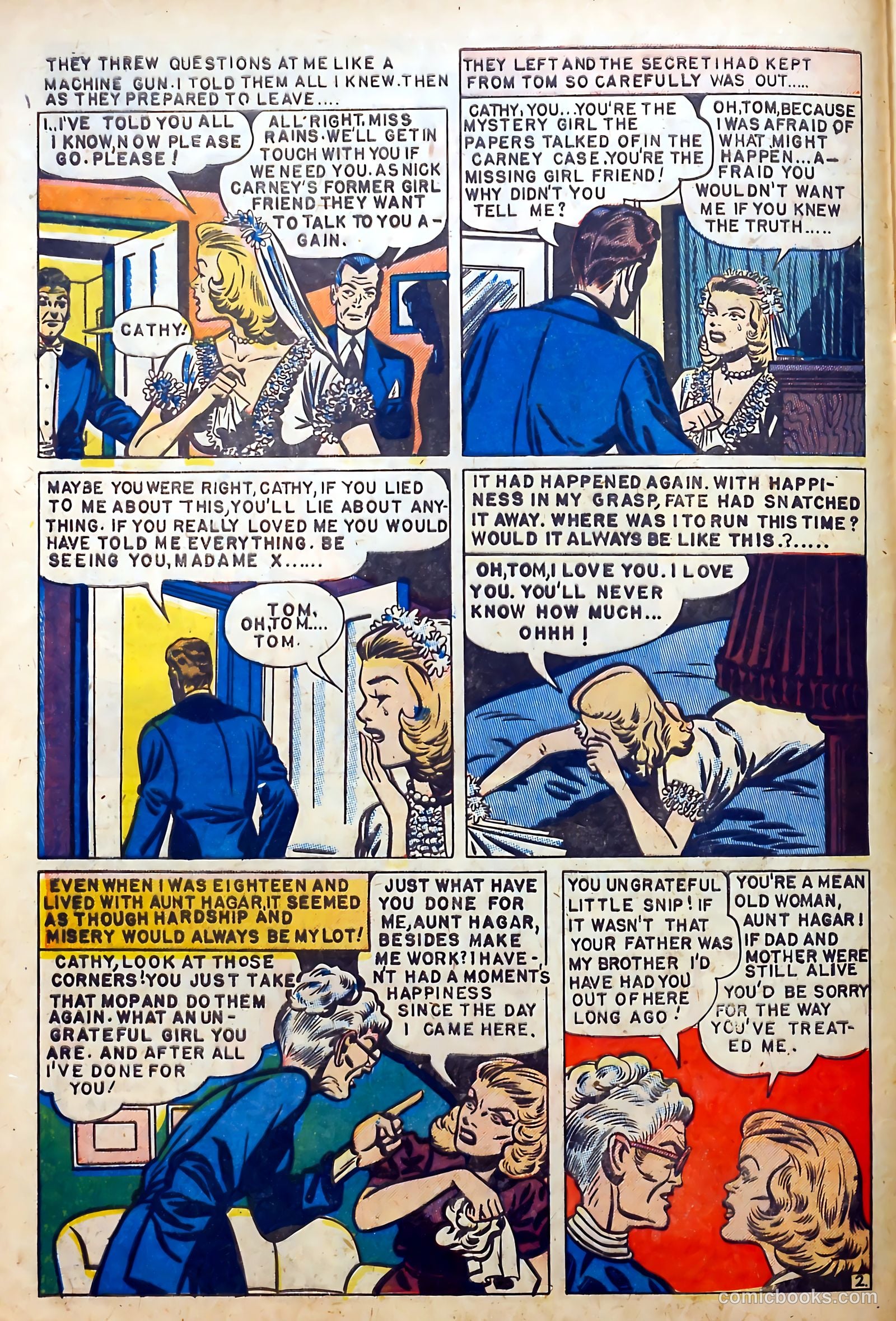 Youthful Love Romances #2 (1949) — page 4 of 36