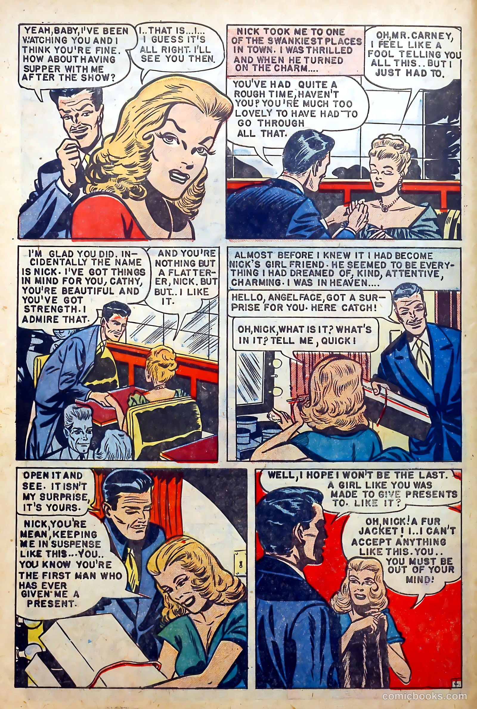 Youthful Love Romances #2 (1949) — page 6 of 36