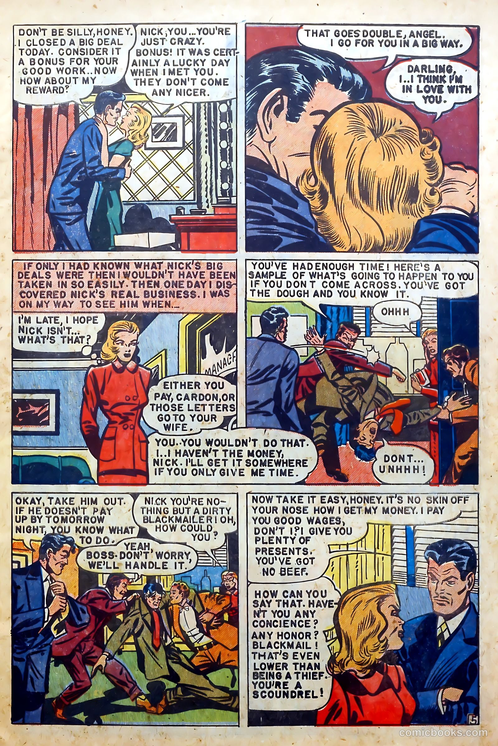 Youthful Love Romances #2 (1949) — page 7 of 36