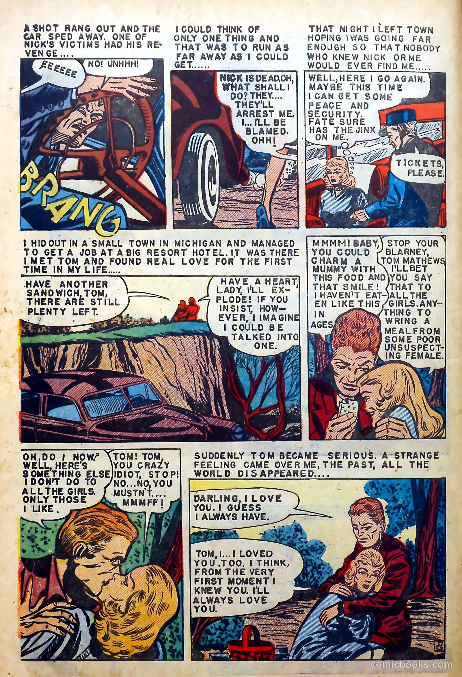 Youthful Love Romances #2 (1949) — page 10 of 36