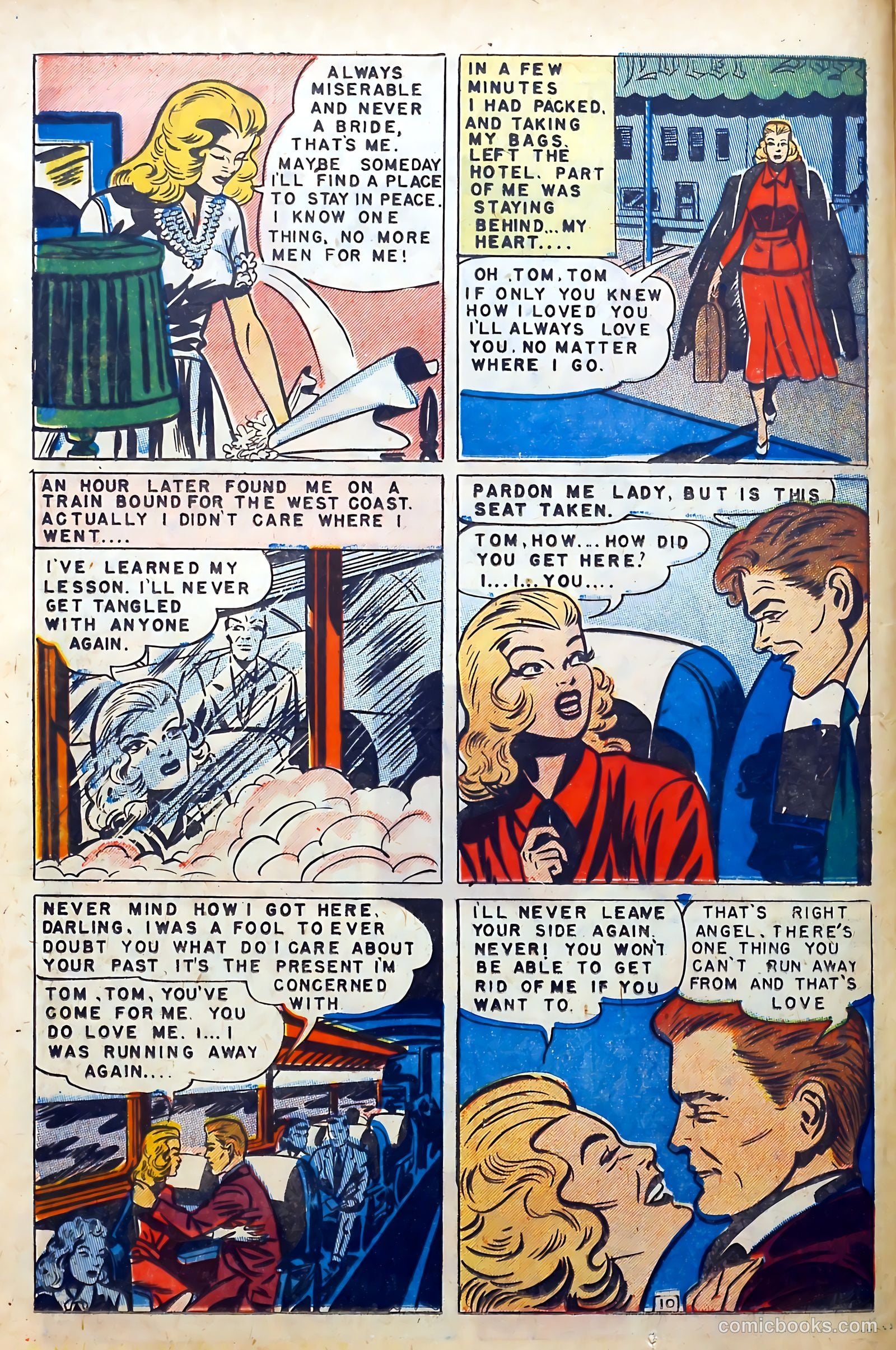 Youthful Love Romances #2 (1949) — page 12 of 36