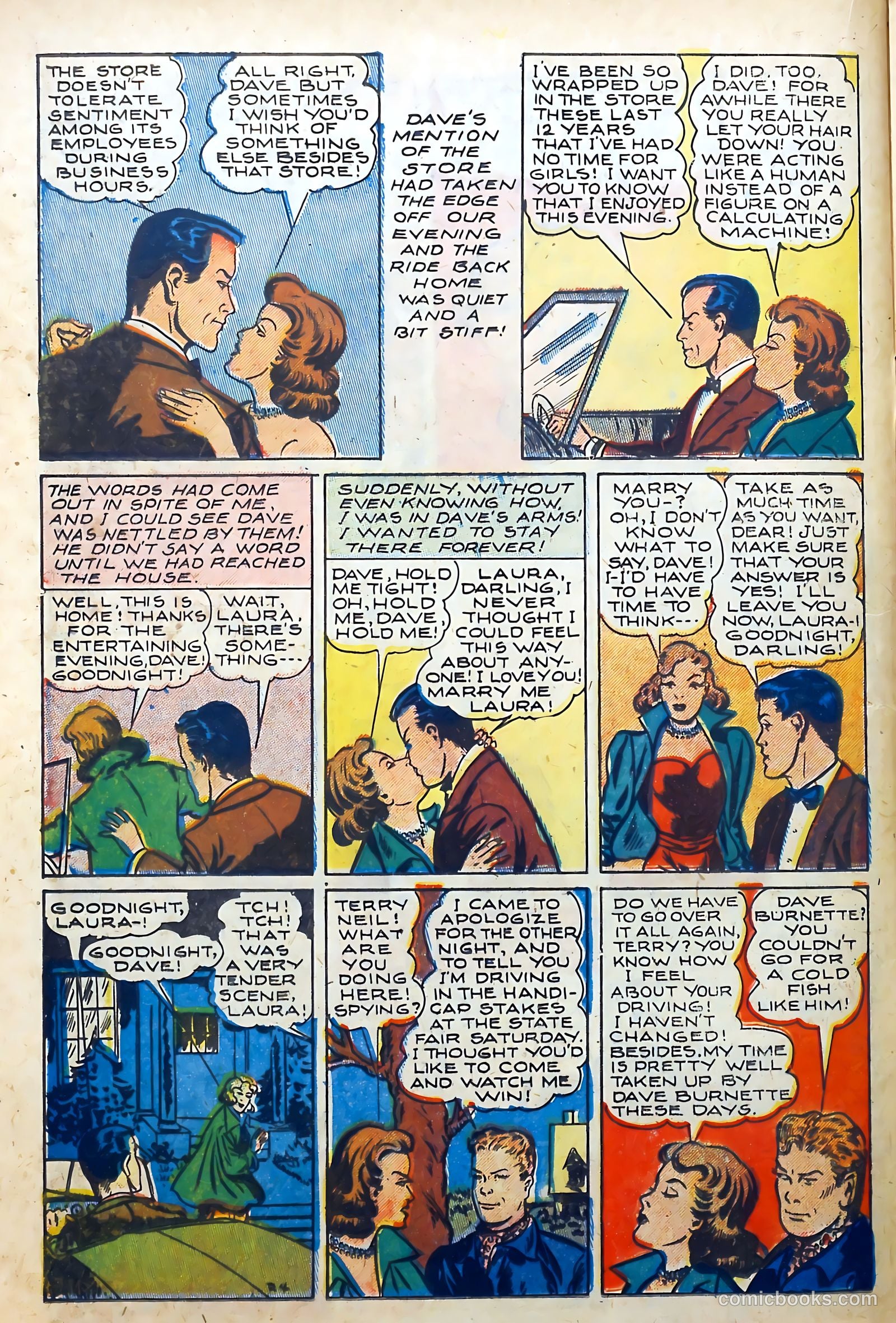 Youthful Love Romances #2 (1949) — page 16 of 36