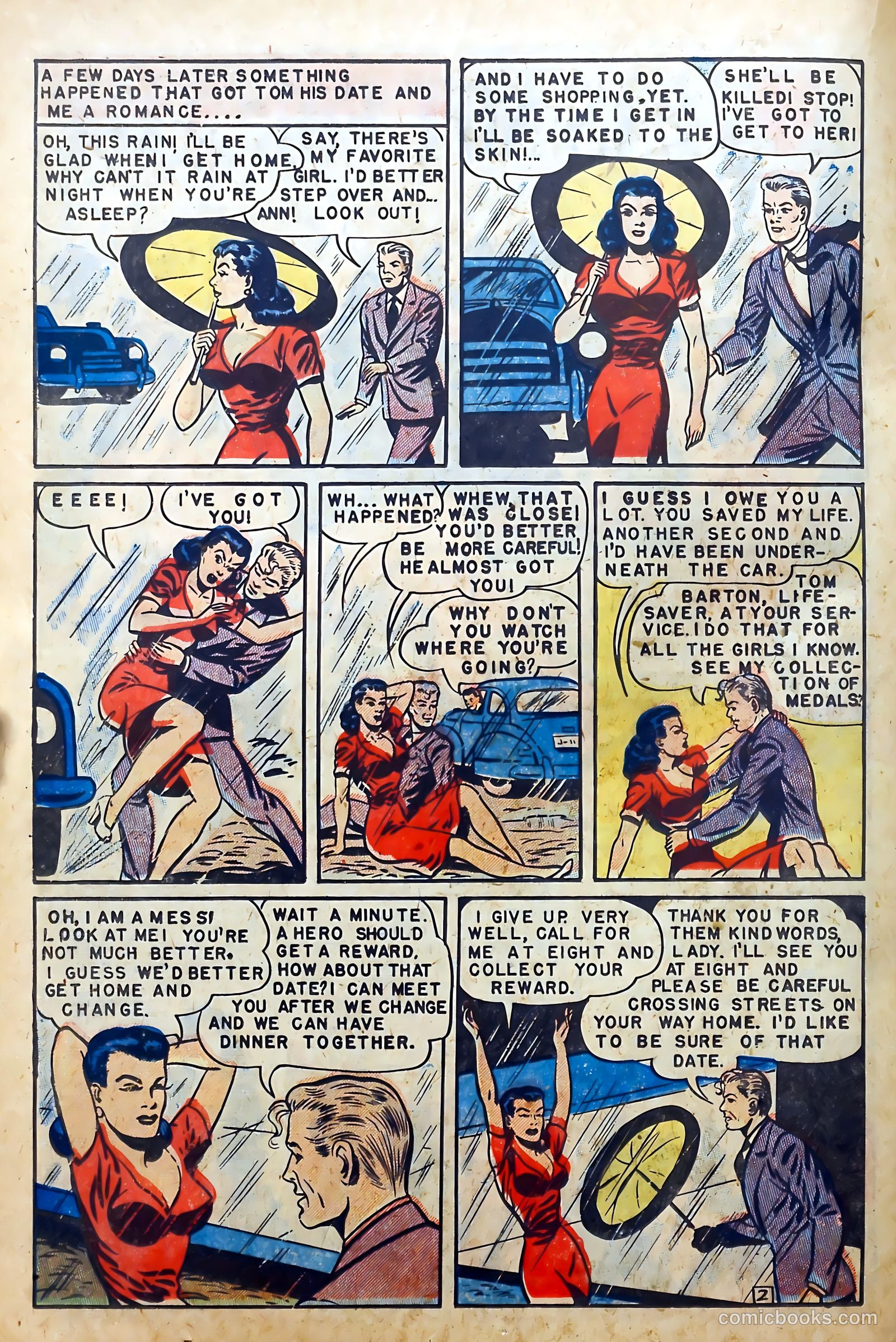 Youthful Love Romances #2 (1949) — page 22 of 36