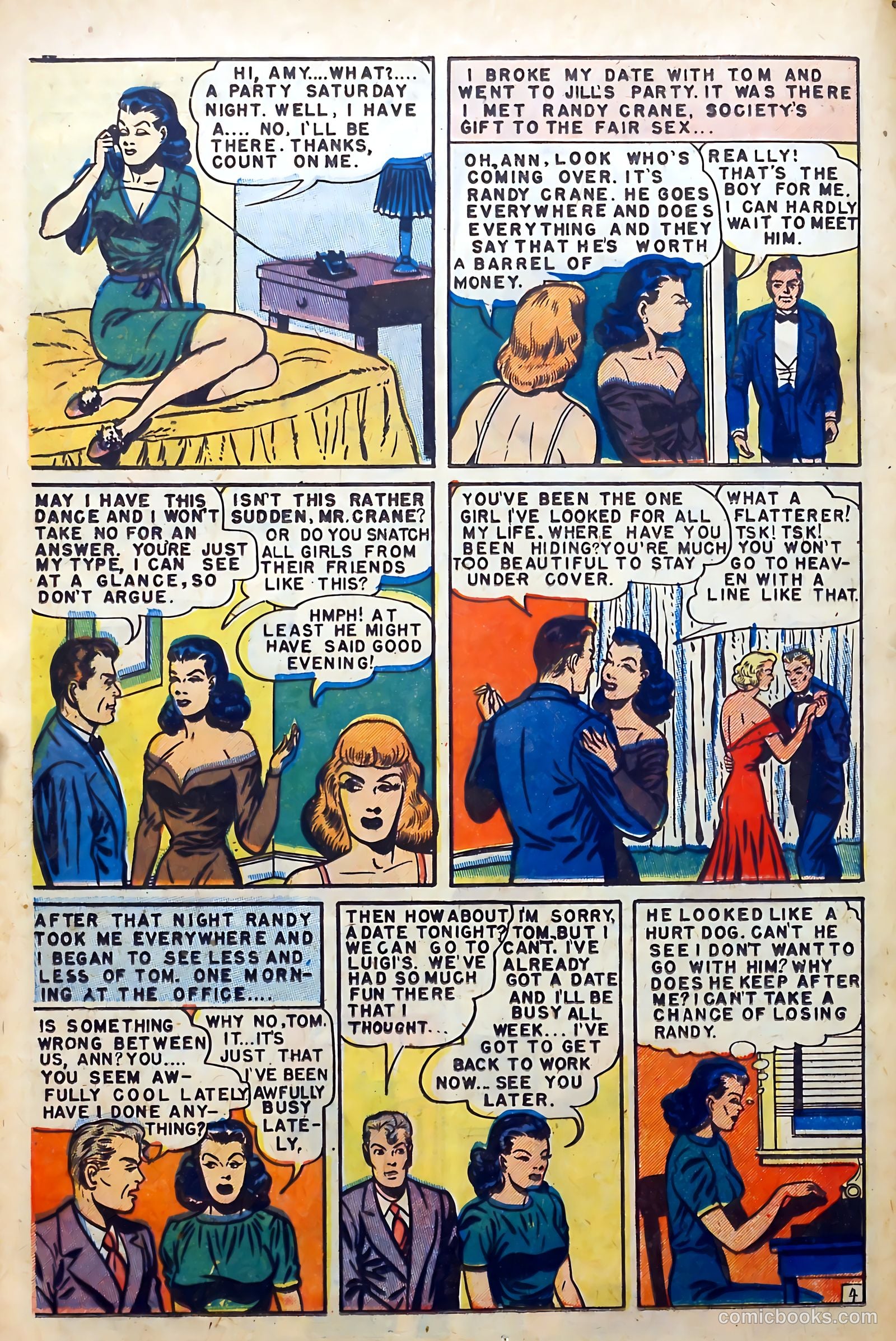 Youthful Love Romances #2 (1949) — page 24 of 36