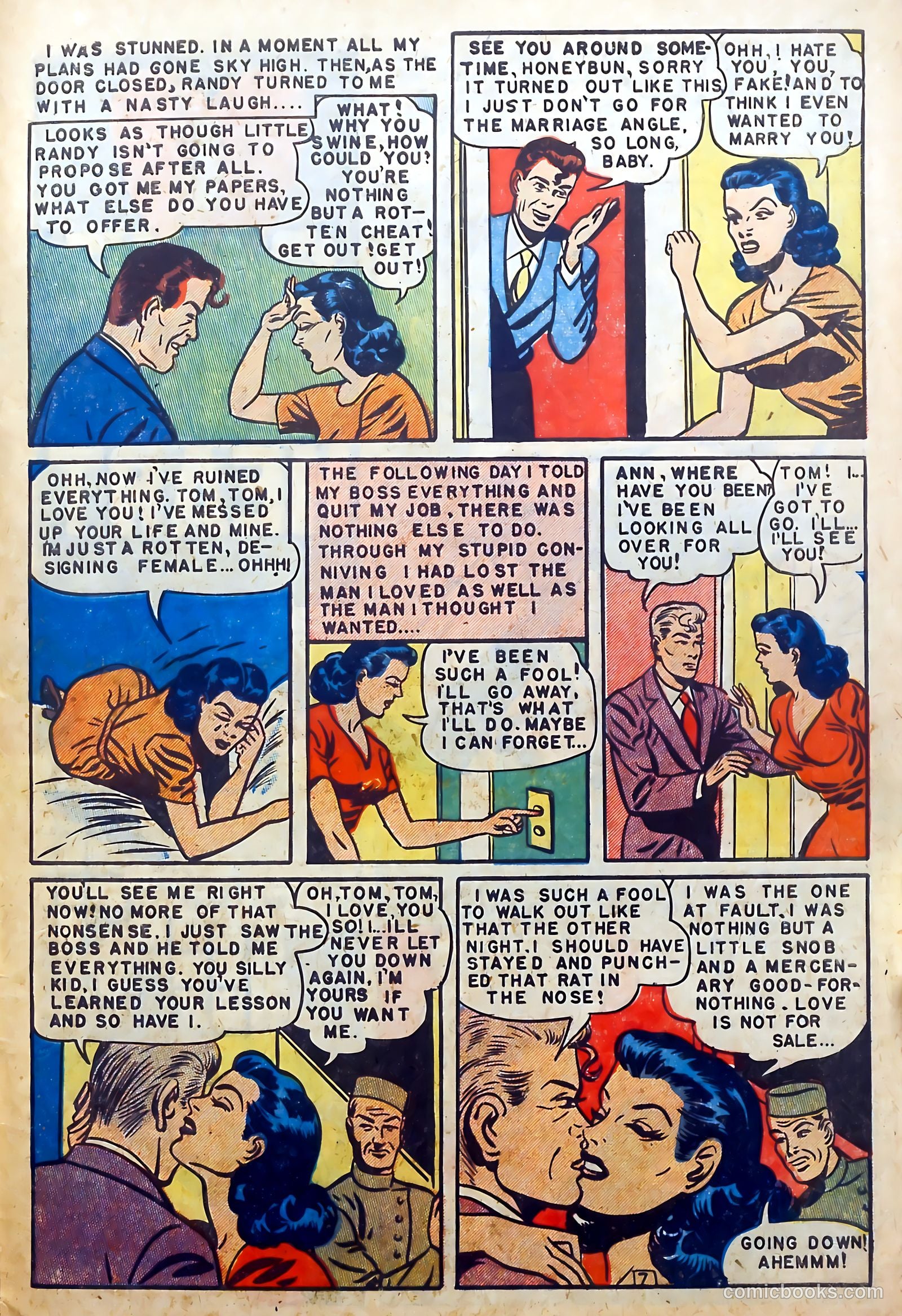 Youthful Love Romances #2 (1949) — page 27 of 36