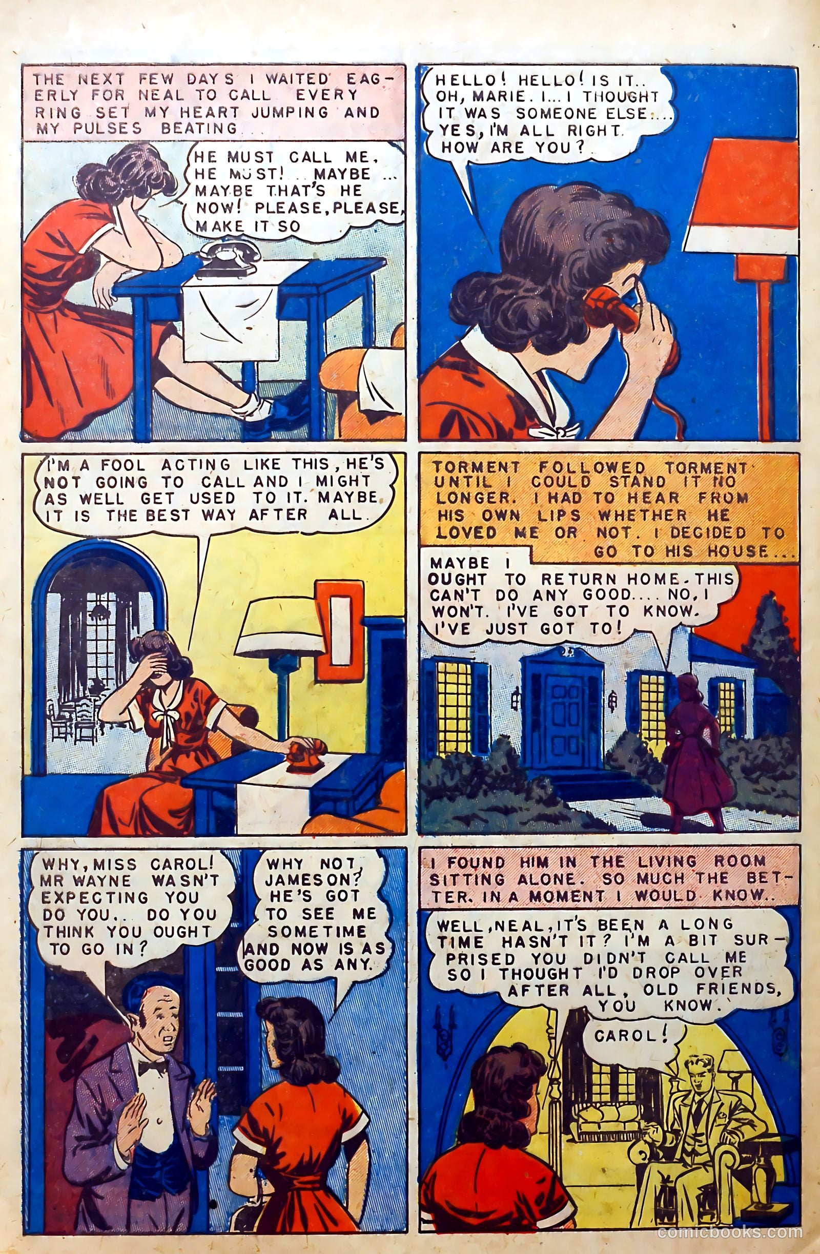 Youthful Love Romances #2 (1949) — page 32 of 36