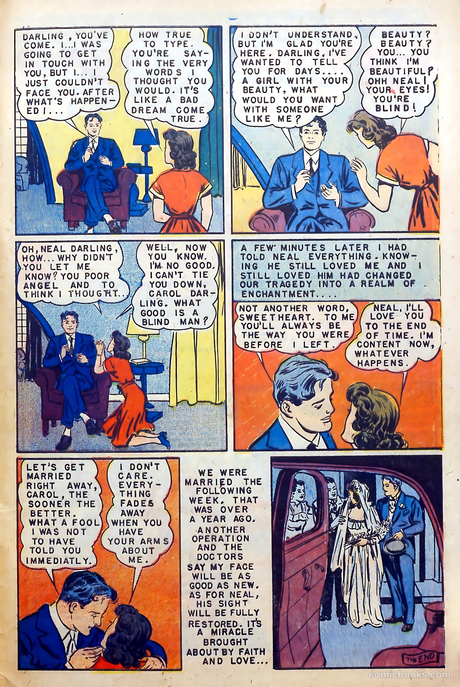 Youthful Love Romances #2 (1949) — page 33 of 36