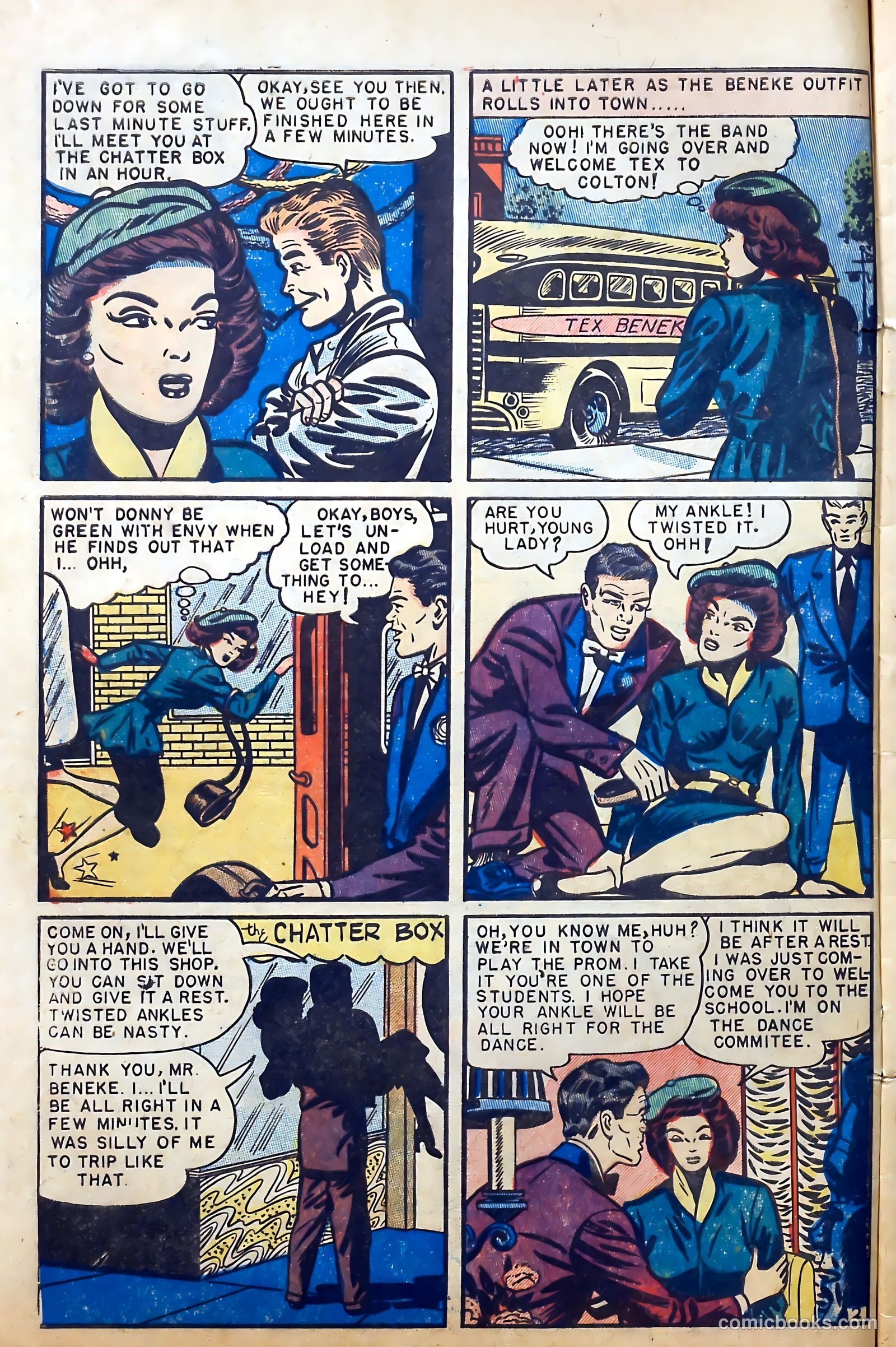 Youthful Love Romances #3 (1949) — page 4 of 36