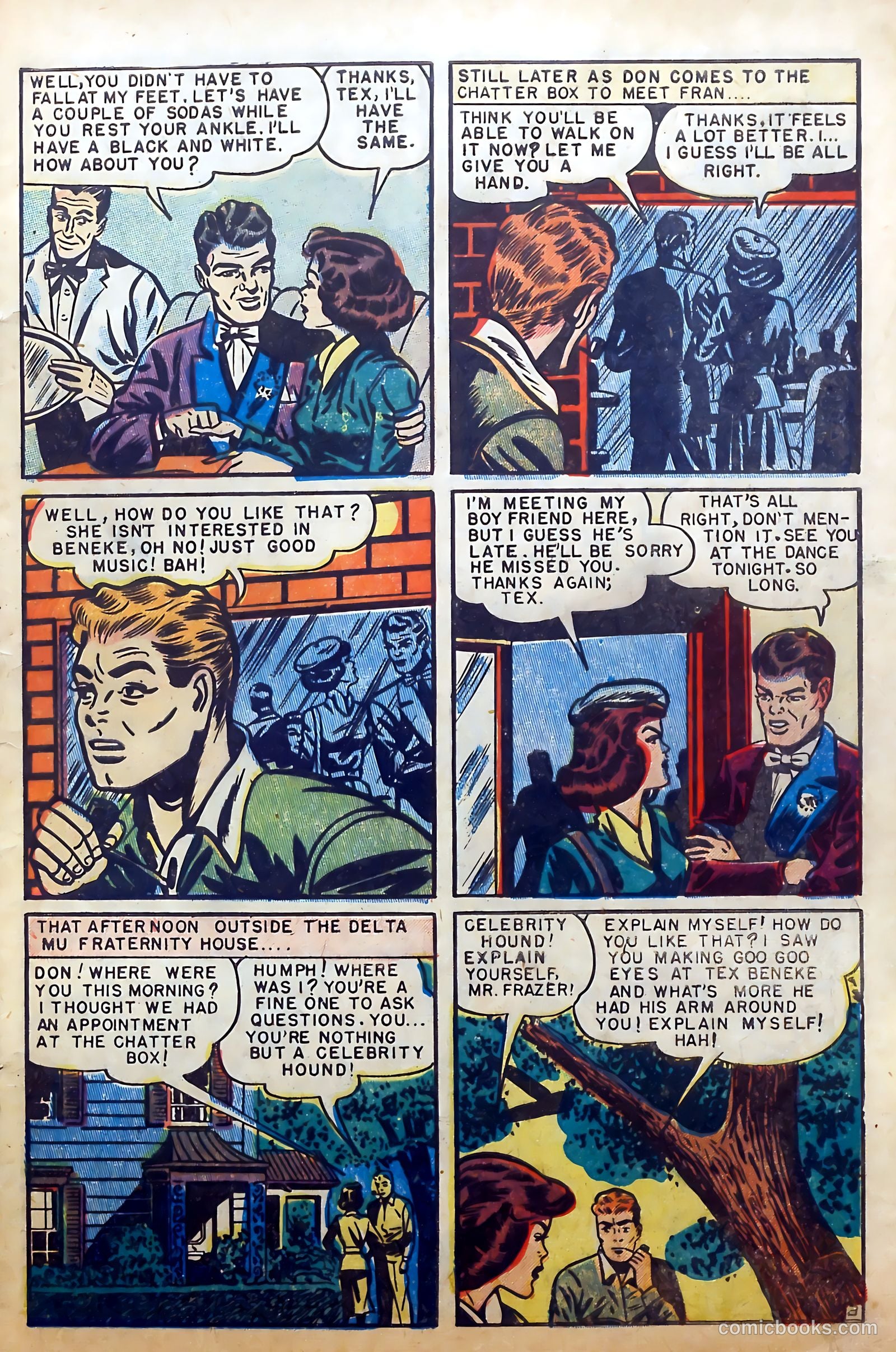 Youthful Love Romances #3 (1949) — page 5 of 36