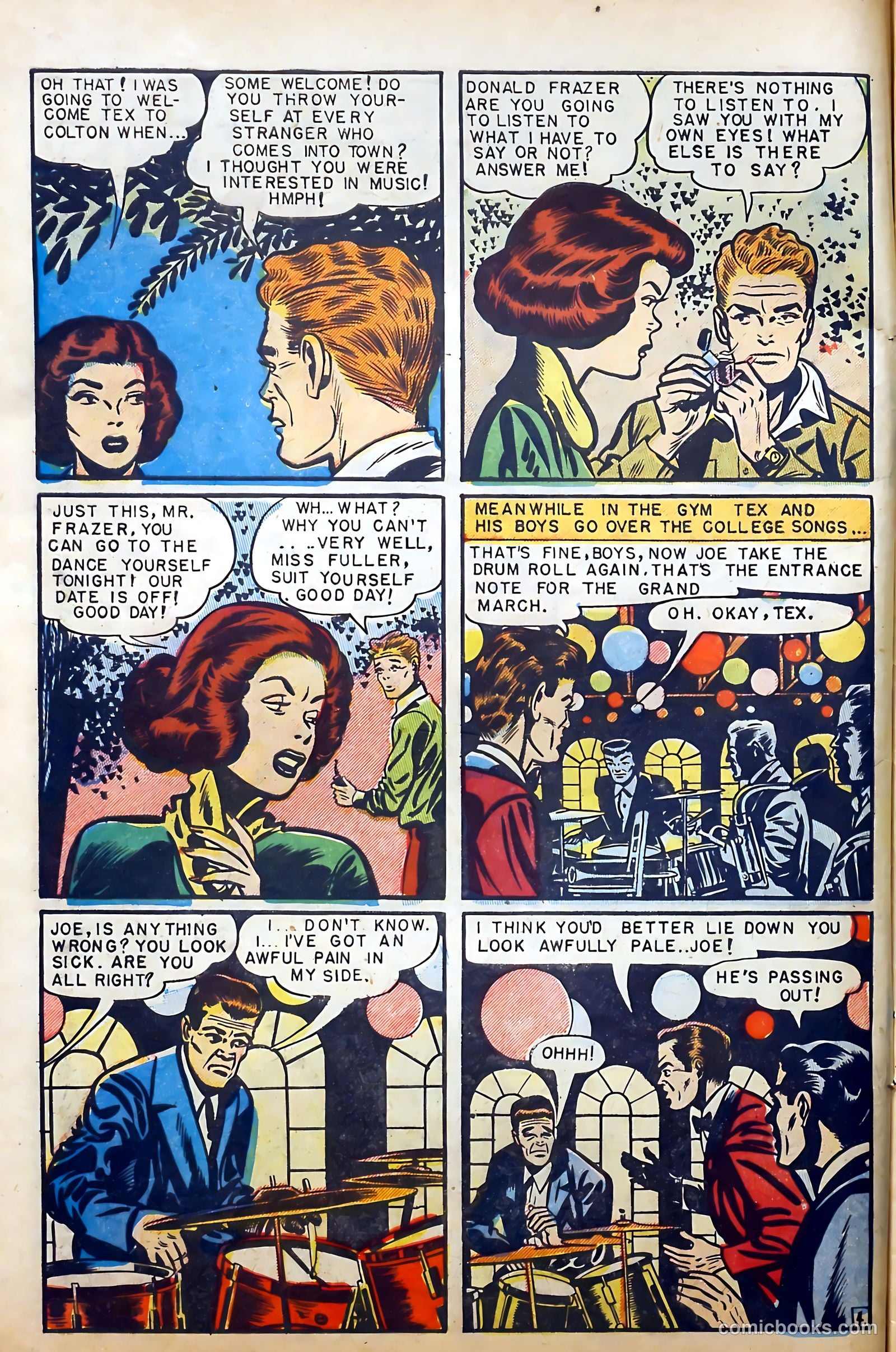 Youthful Love Romances #3 (1949) — page 6 of 36