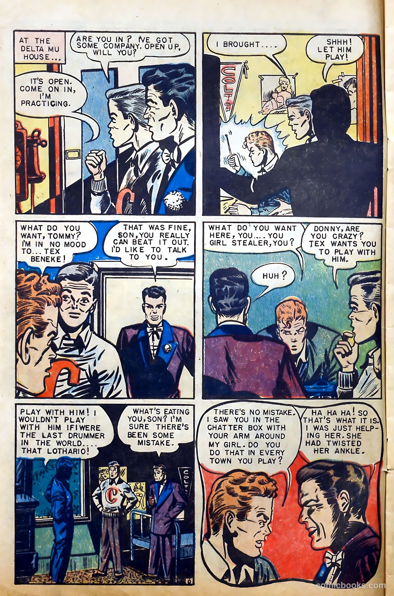 Youthful Love Romances #3 (1949) — page 8 of 36