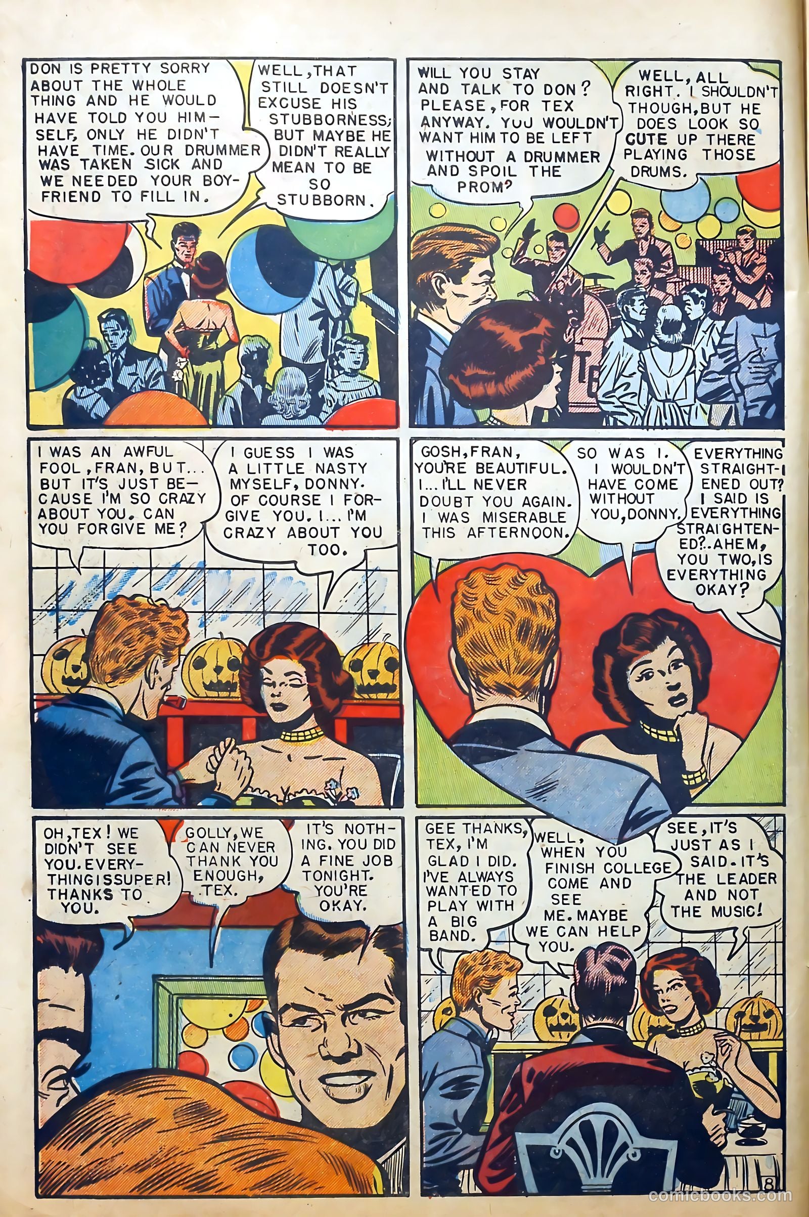 Youthful Love Romances #3 (1949) — page 10 of 36