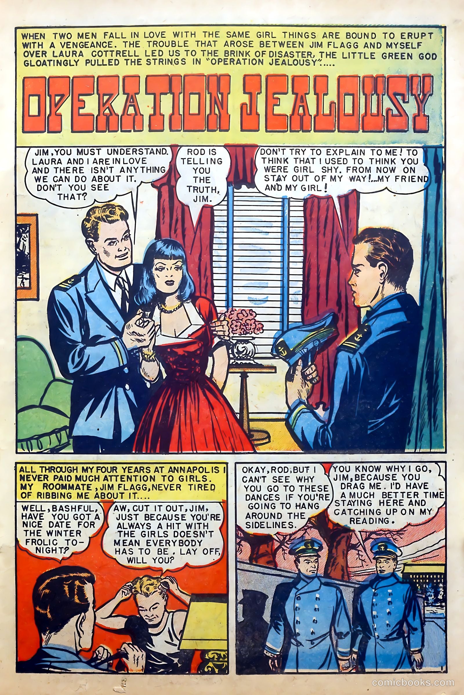Youthful Love Romances #3 (1949) — page 11 of 36