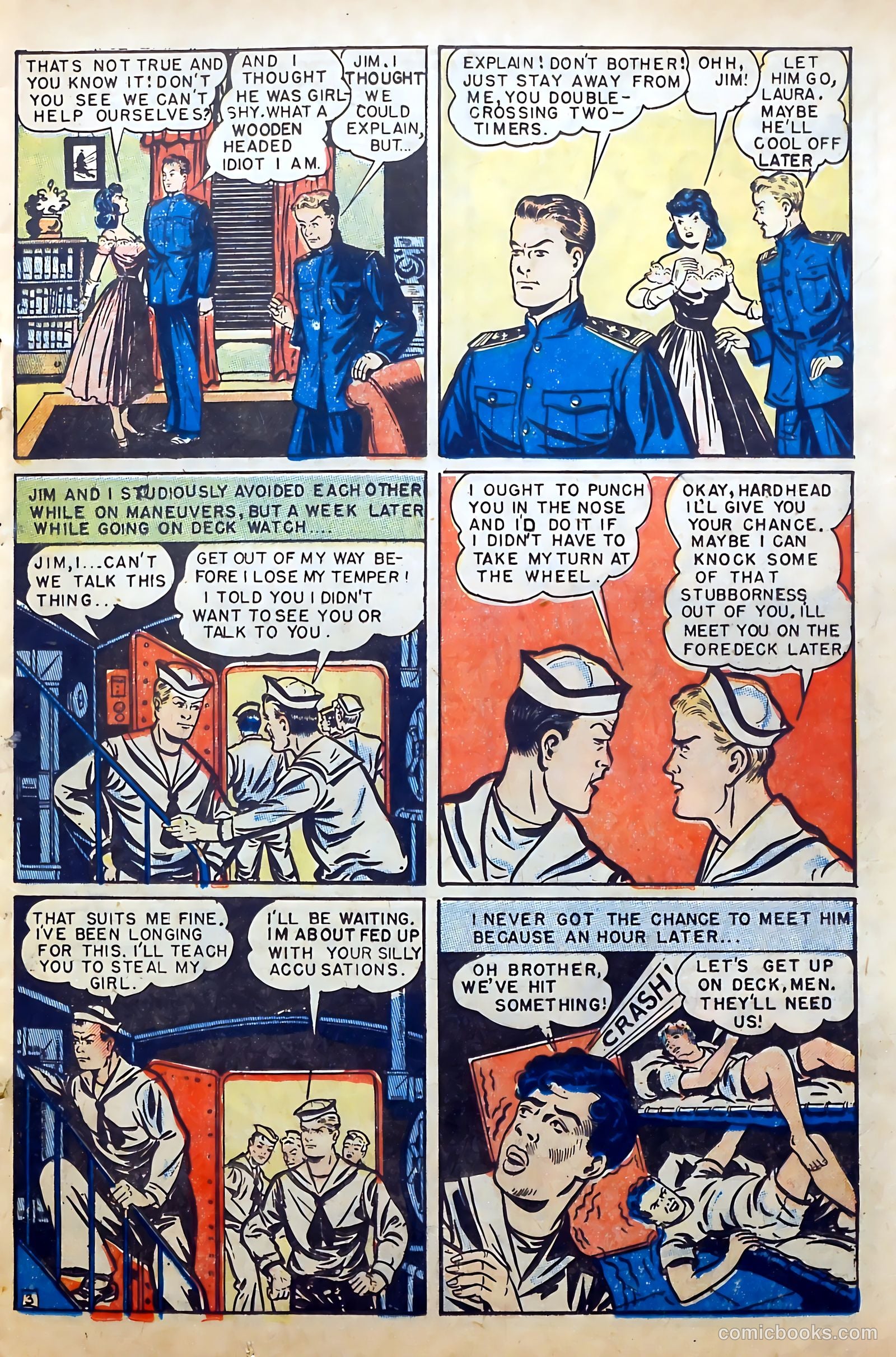Youthful Love Romances #3 (1949) — page 13 of 36