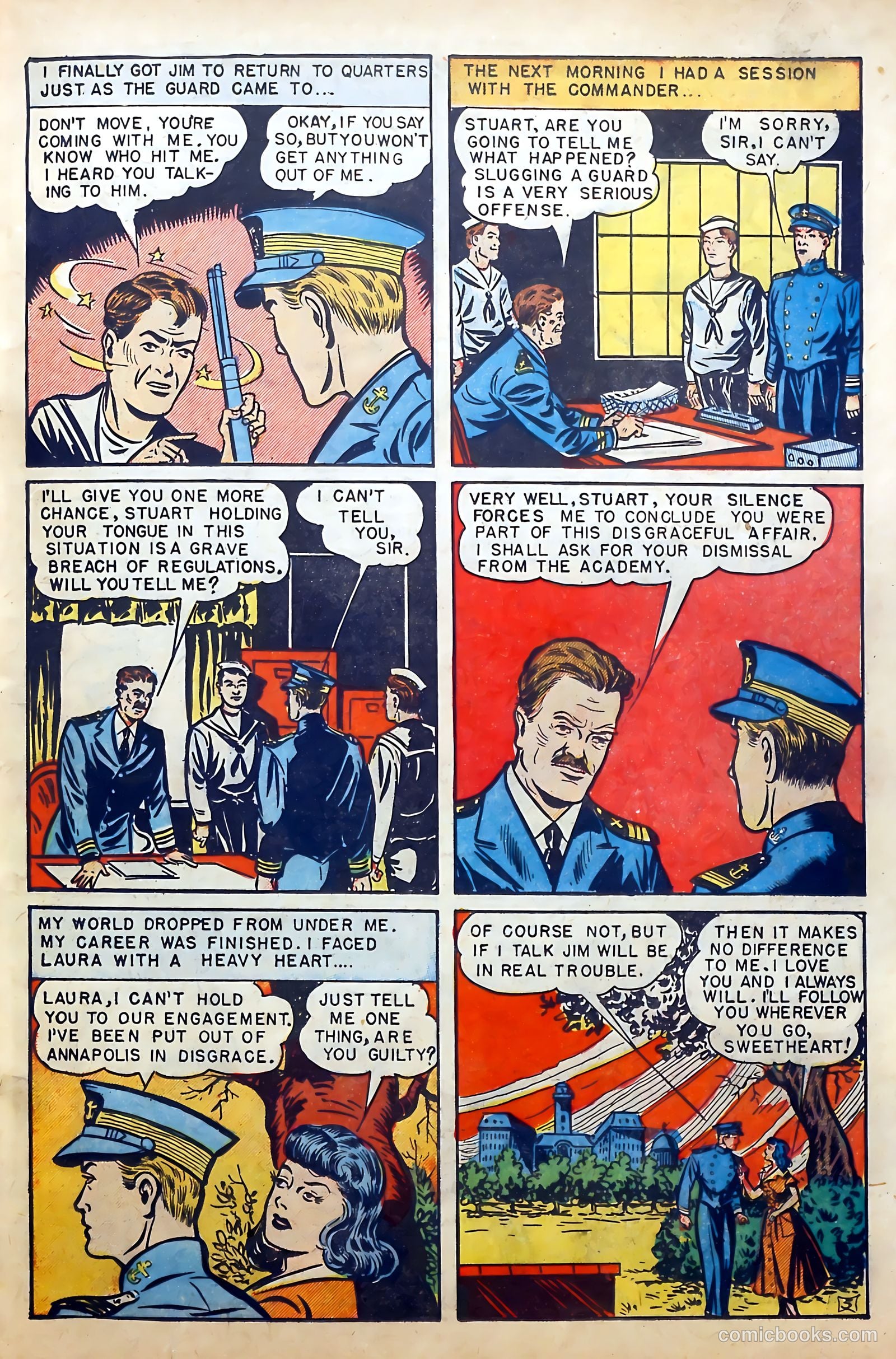 Youthful Love Romances #3 (1949) — page 15 of 36