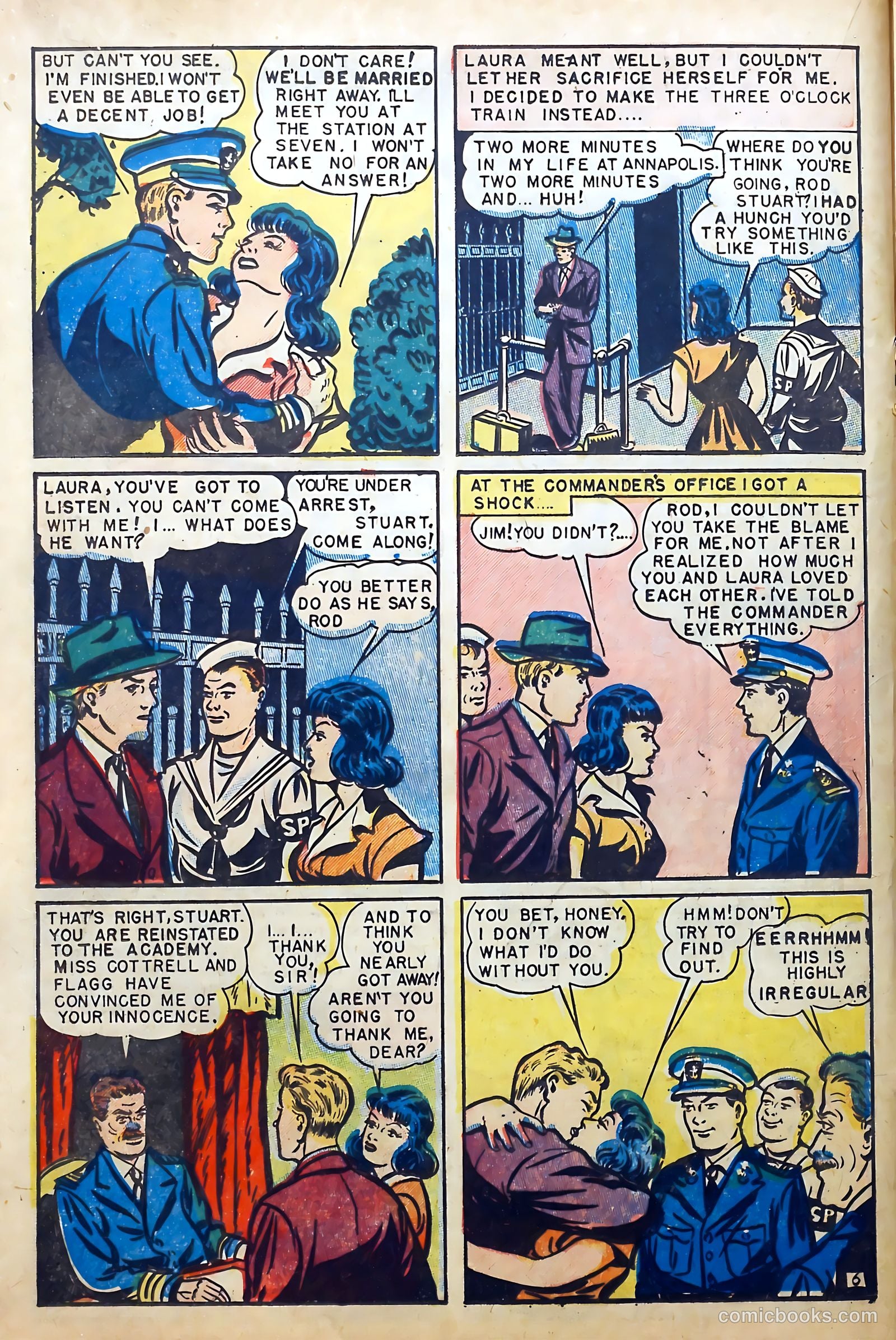 Youthful Love Romances #3 (1949) — page 16 of 36