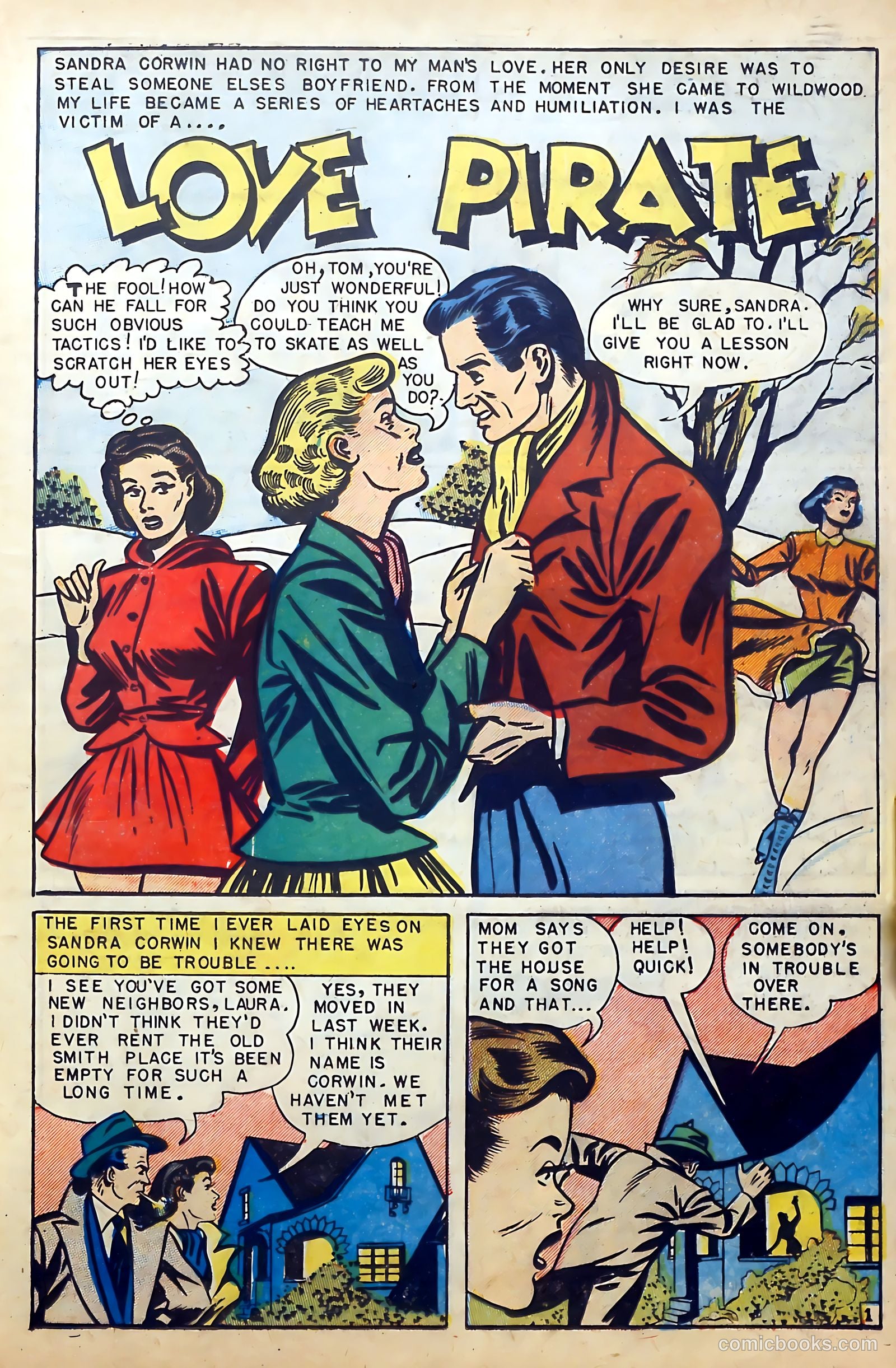 Youthful Love Romances #3 (1949) — page 19 of 36