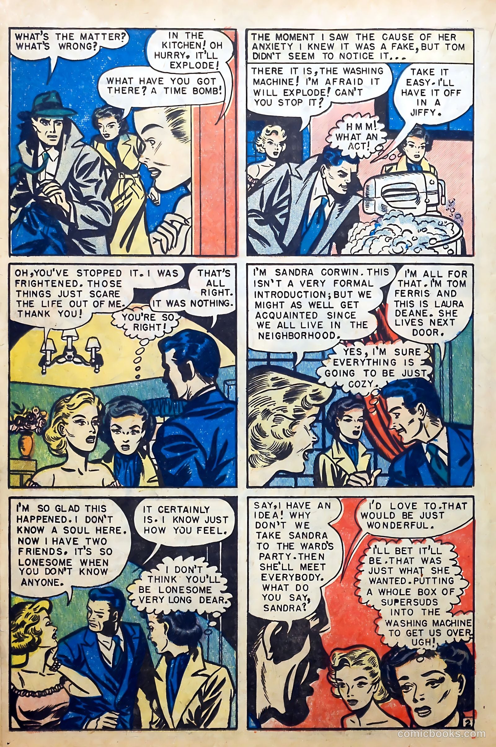 Youthful Love Romances #3 (1949) — page 20 of 36