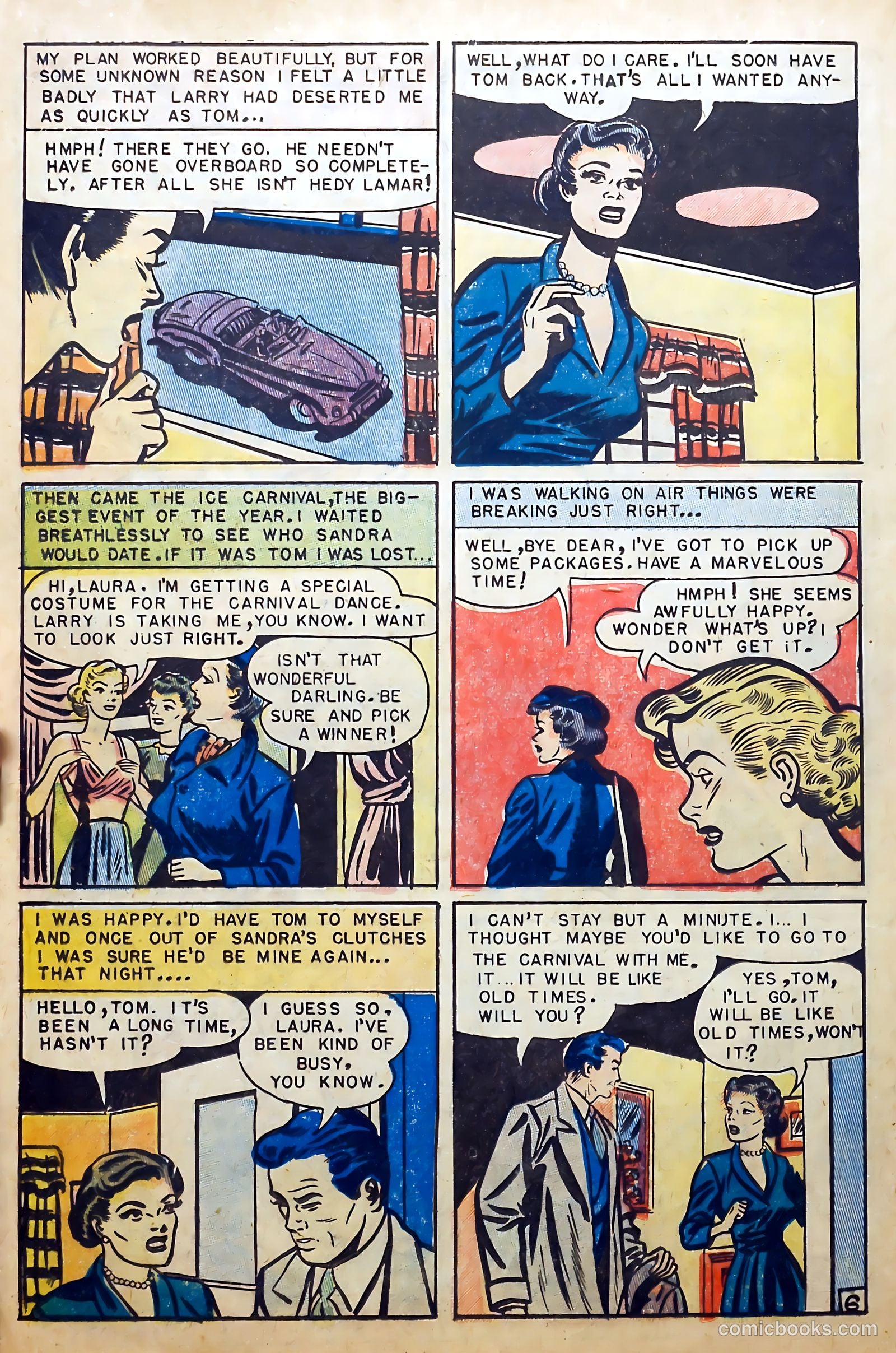 Youthful Love Romances #3 (1949) — page 24 of 36