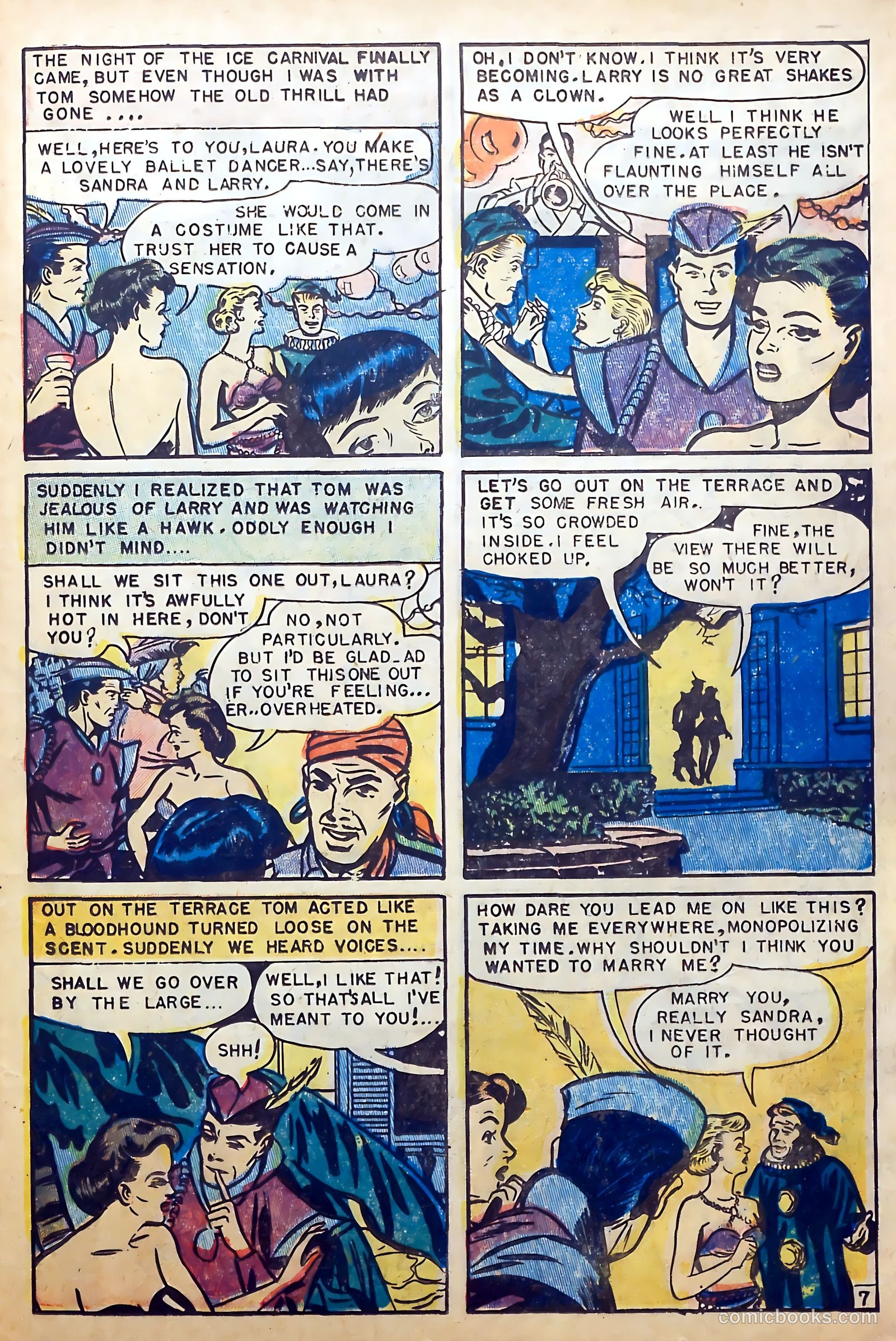 Youthful Love Romances #3 (1949) — page 25 of 36