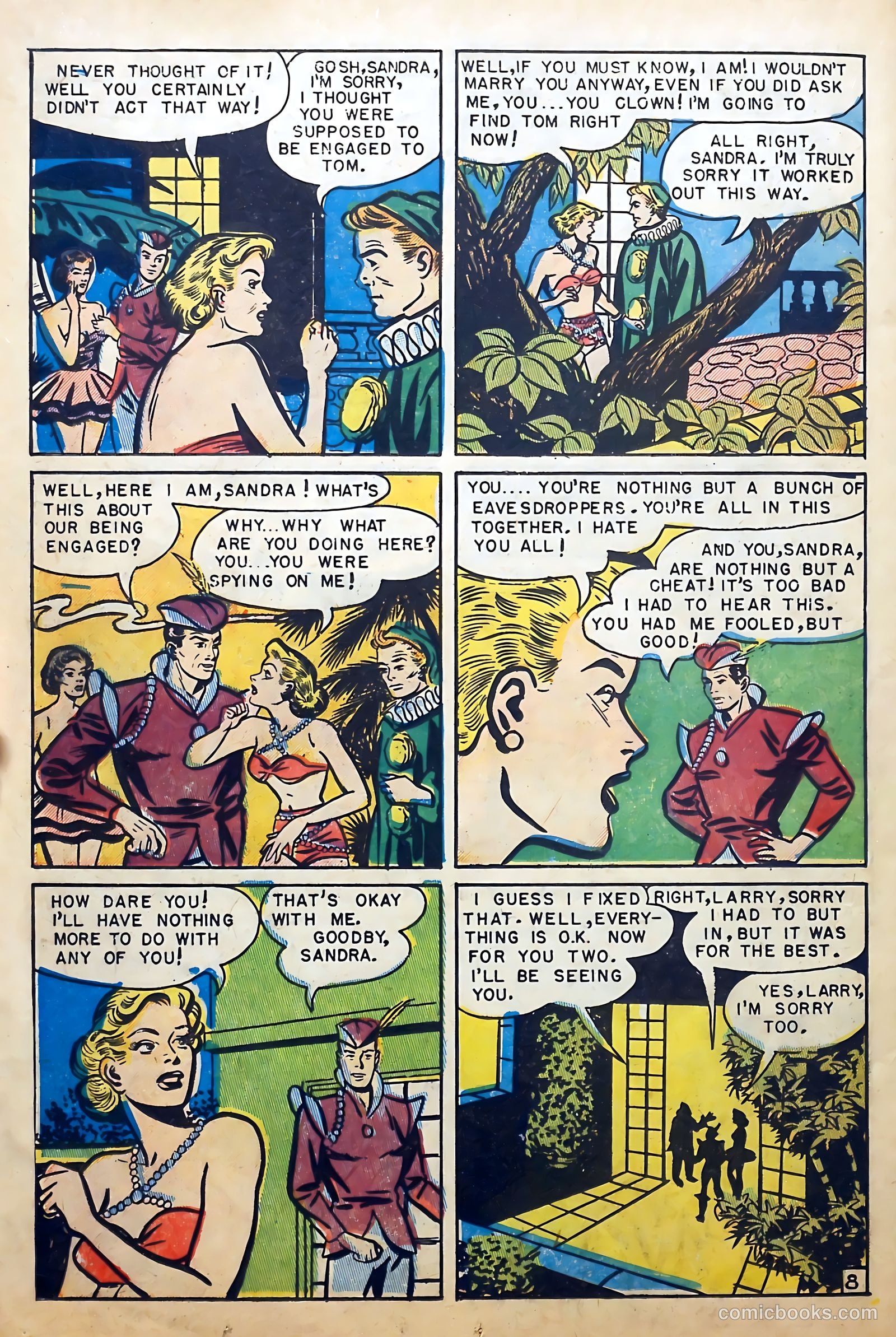 Youthful Love Romances #3 (1949) — page 26 of 36