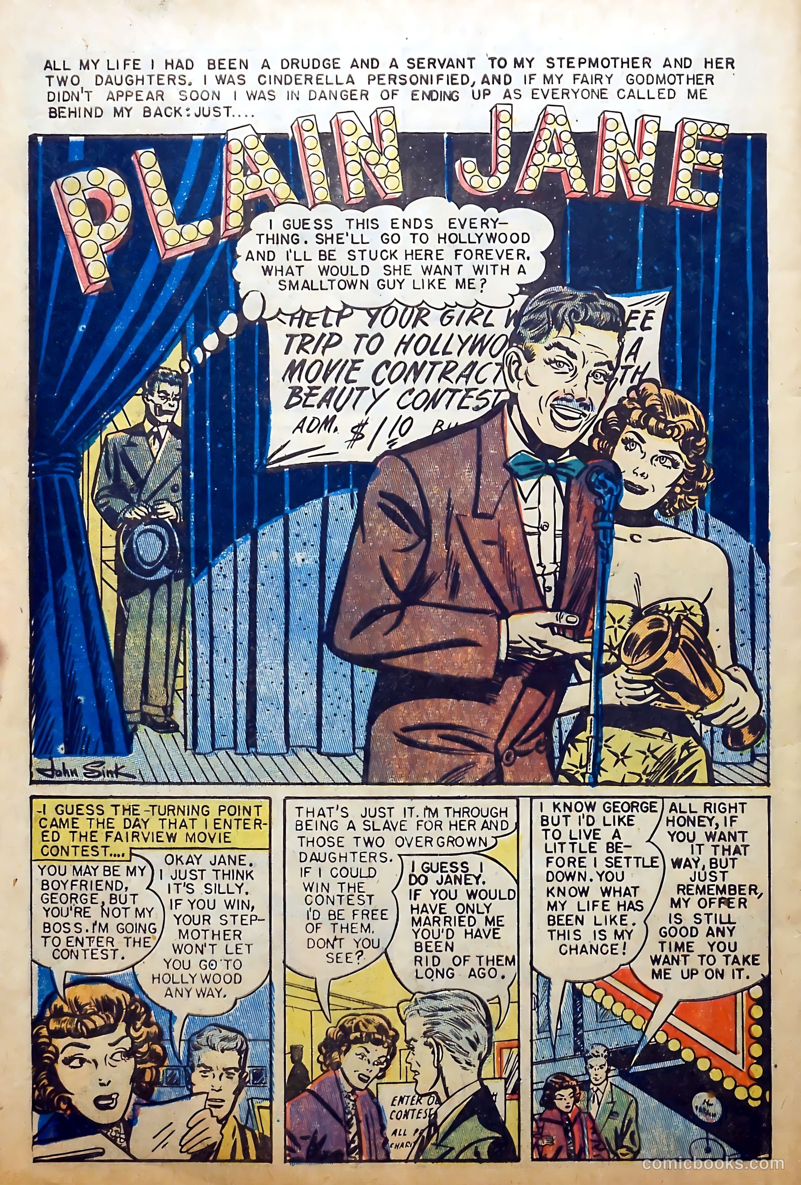 Youthful Love Romances #3 (1949) — page 28 of 36