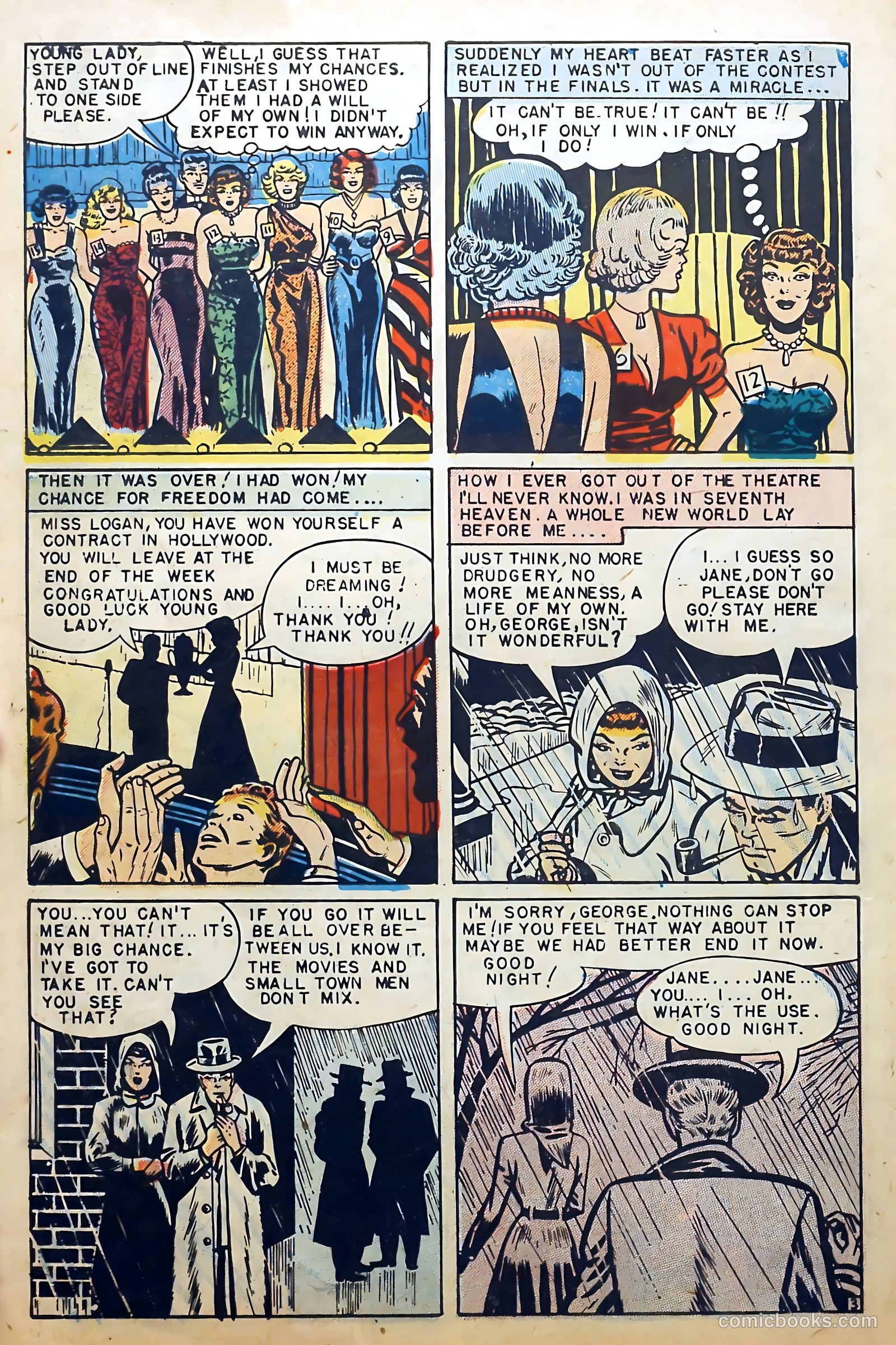 Youthful Love Romances #3 (1949) — page 30 of 36