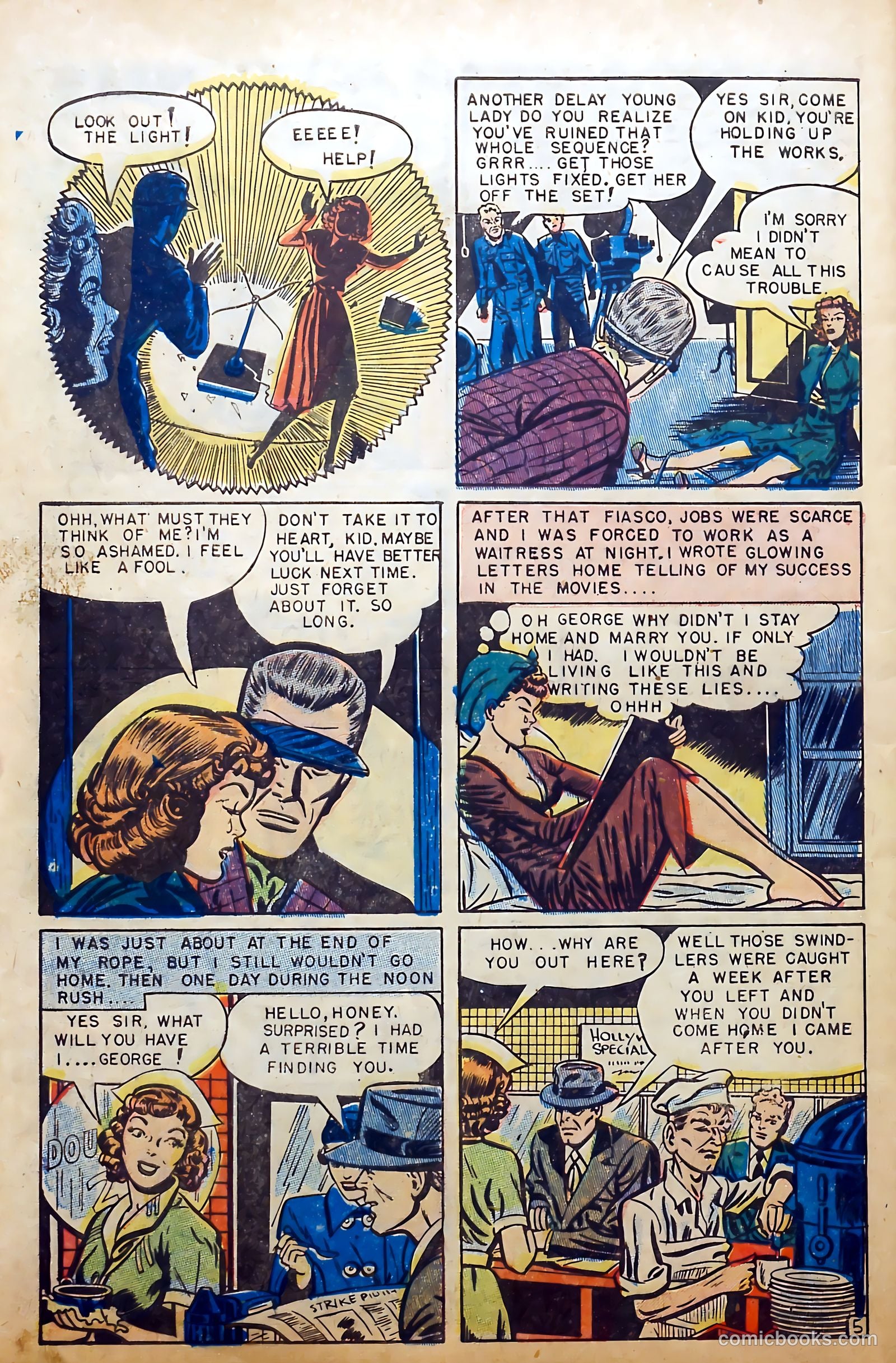 Youthful Love Romances #3 (1949) — page 32 of 36