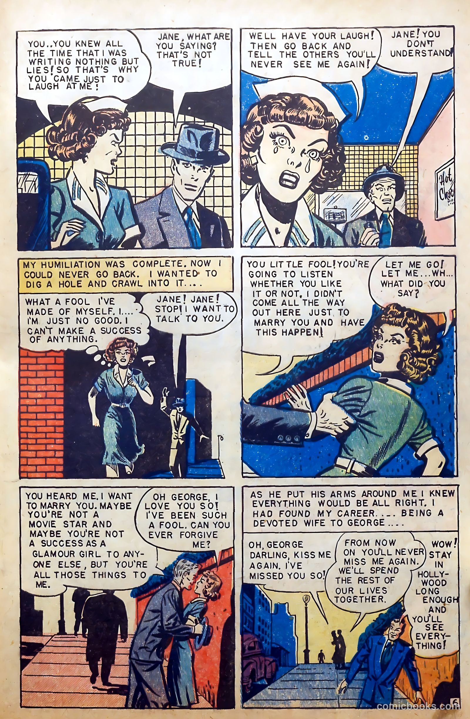 Youthful Love Romances #3 (1949) — page 33 of 36