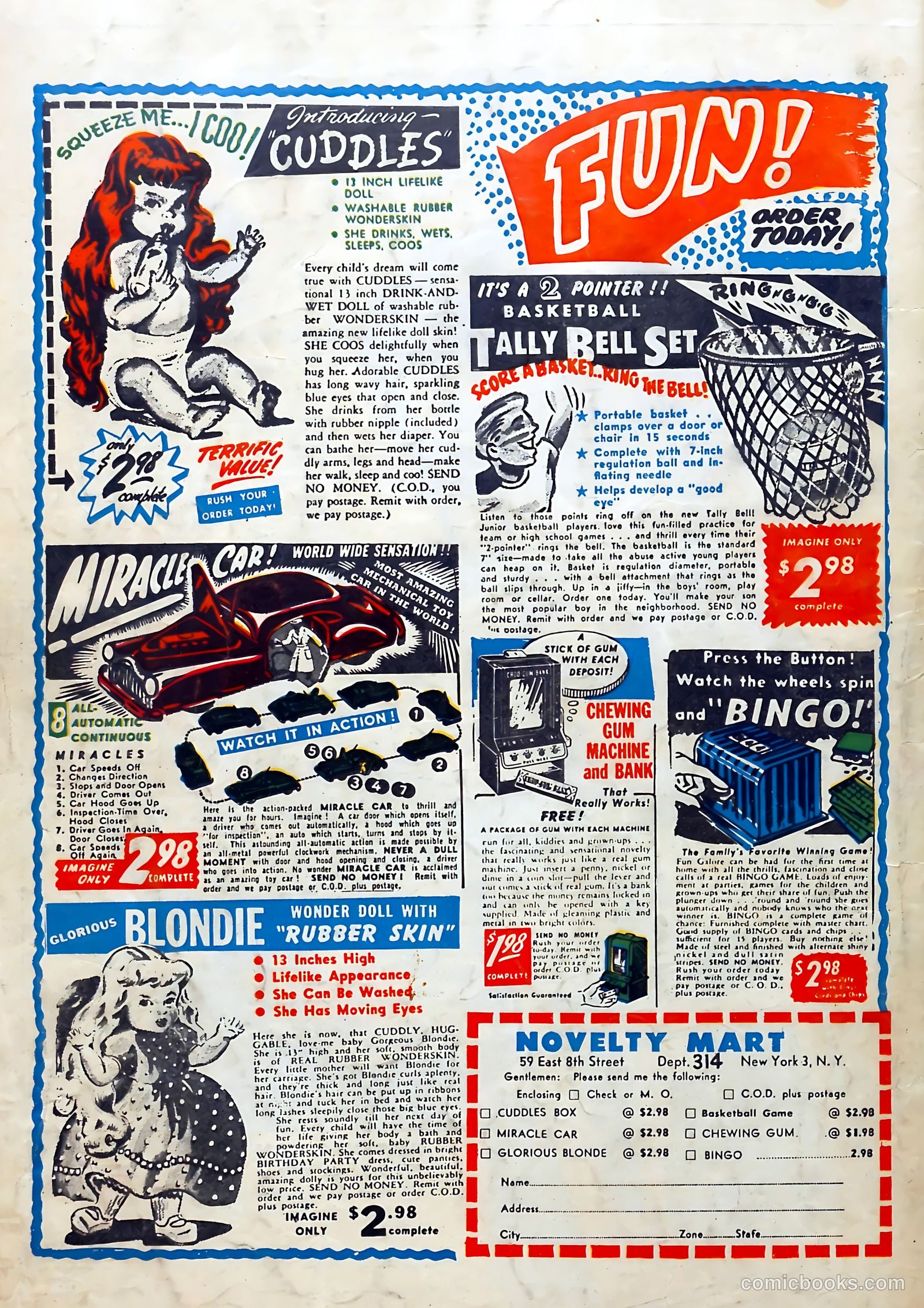 Youthful Love Romances #3 (1949) — page 36 of 36