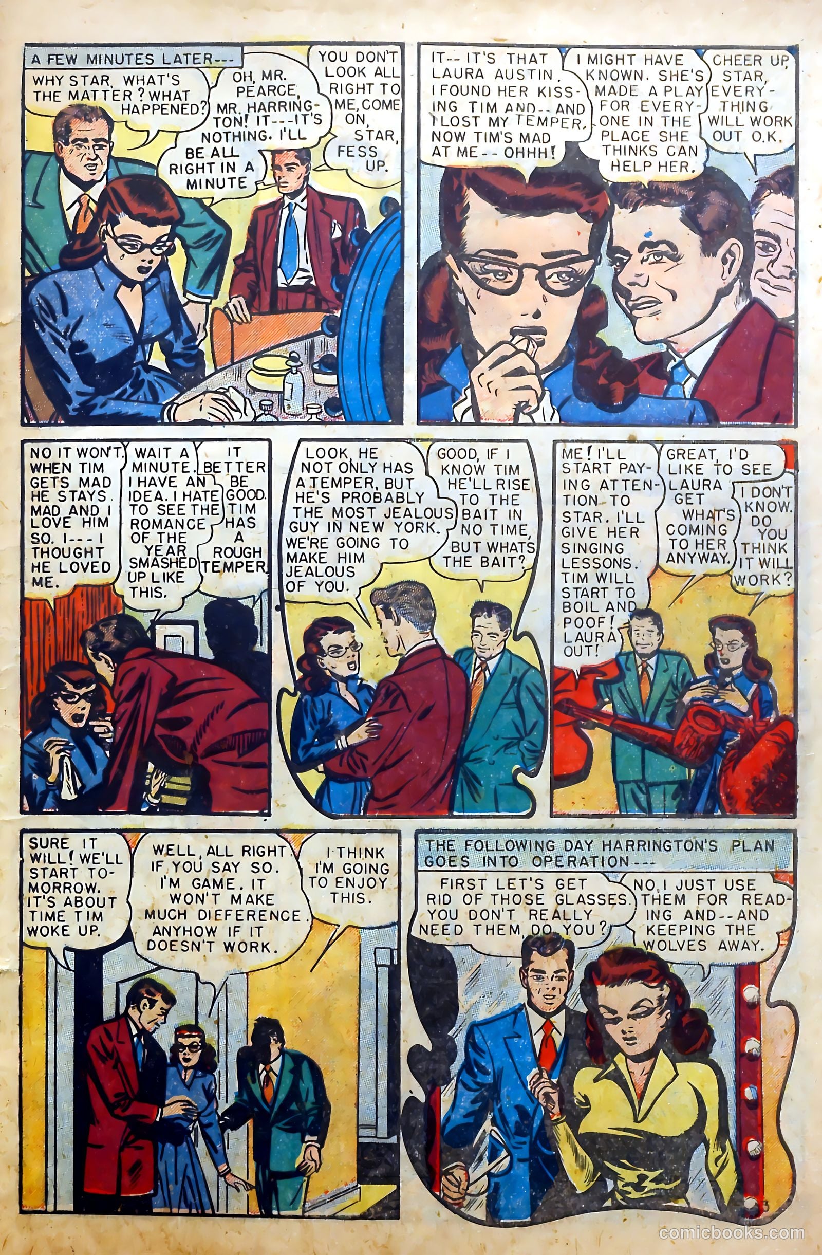 Youthful Love Romances #4 (1950) — page 5 of 36
