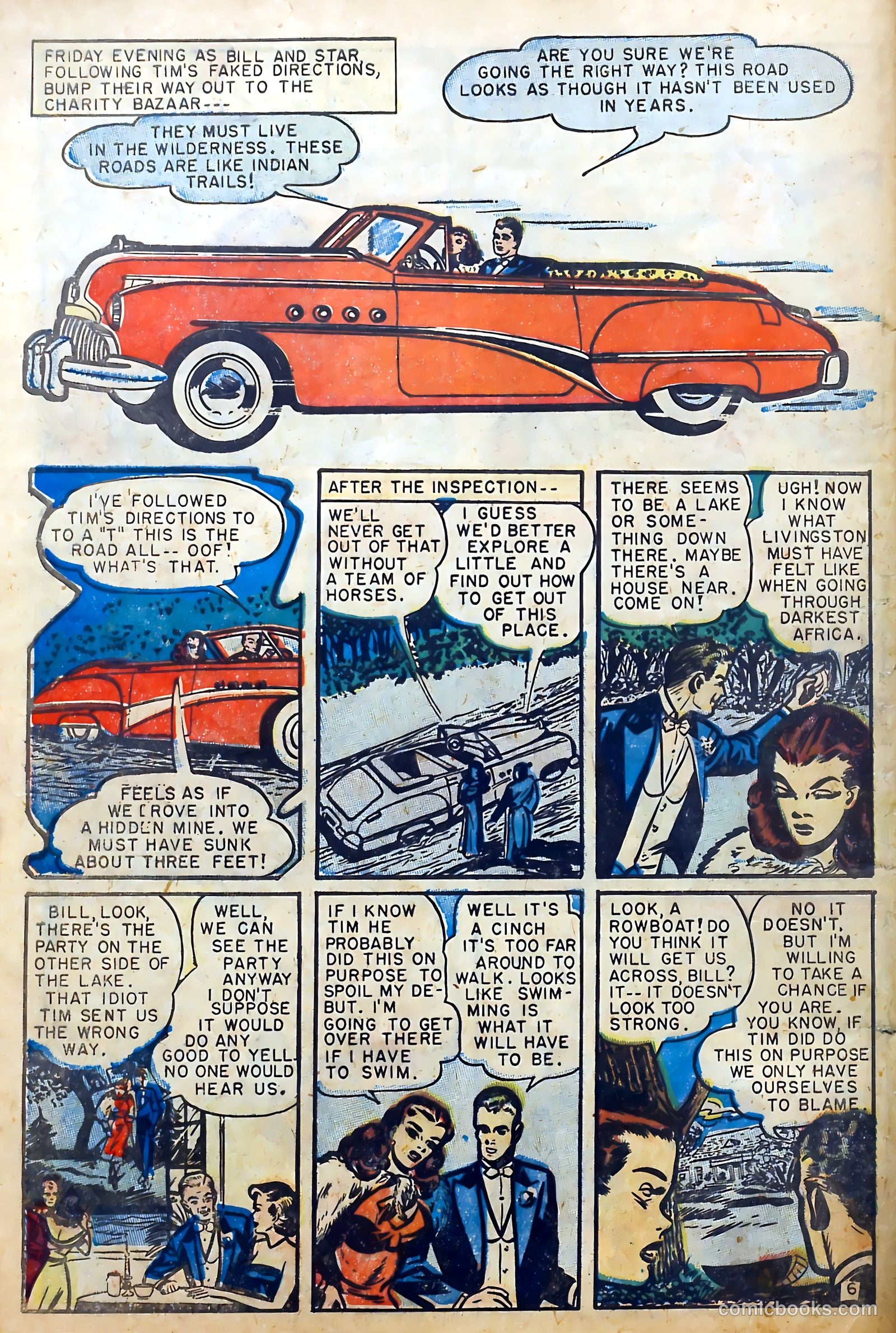 Youthful Love Romances #4 (1950) — page 8 of 36