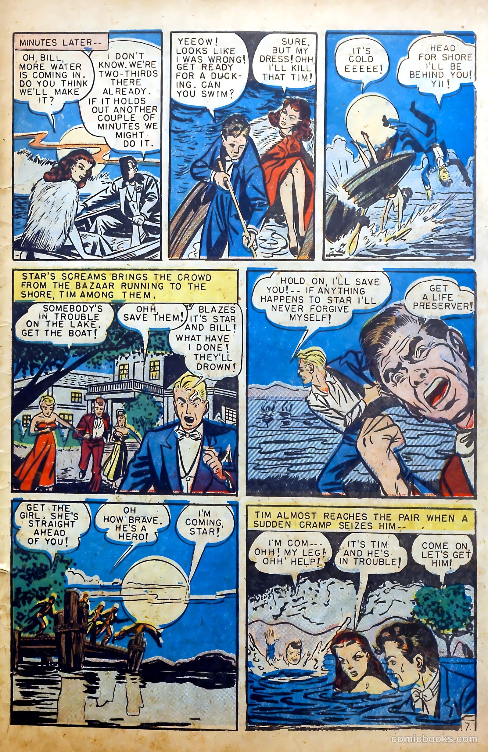 Youthful Love Romances #4 (1950) — page 9 of 36