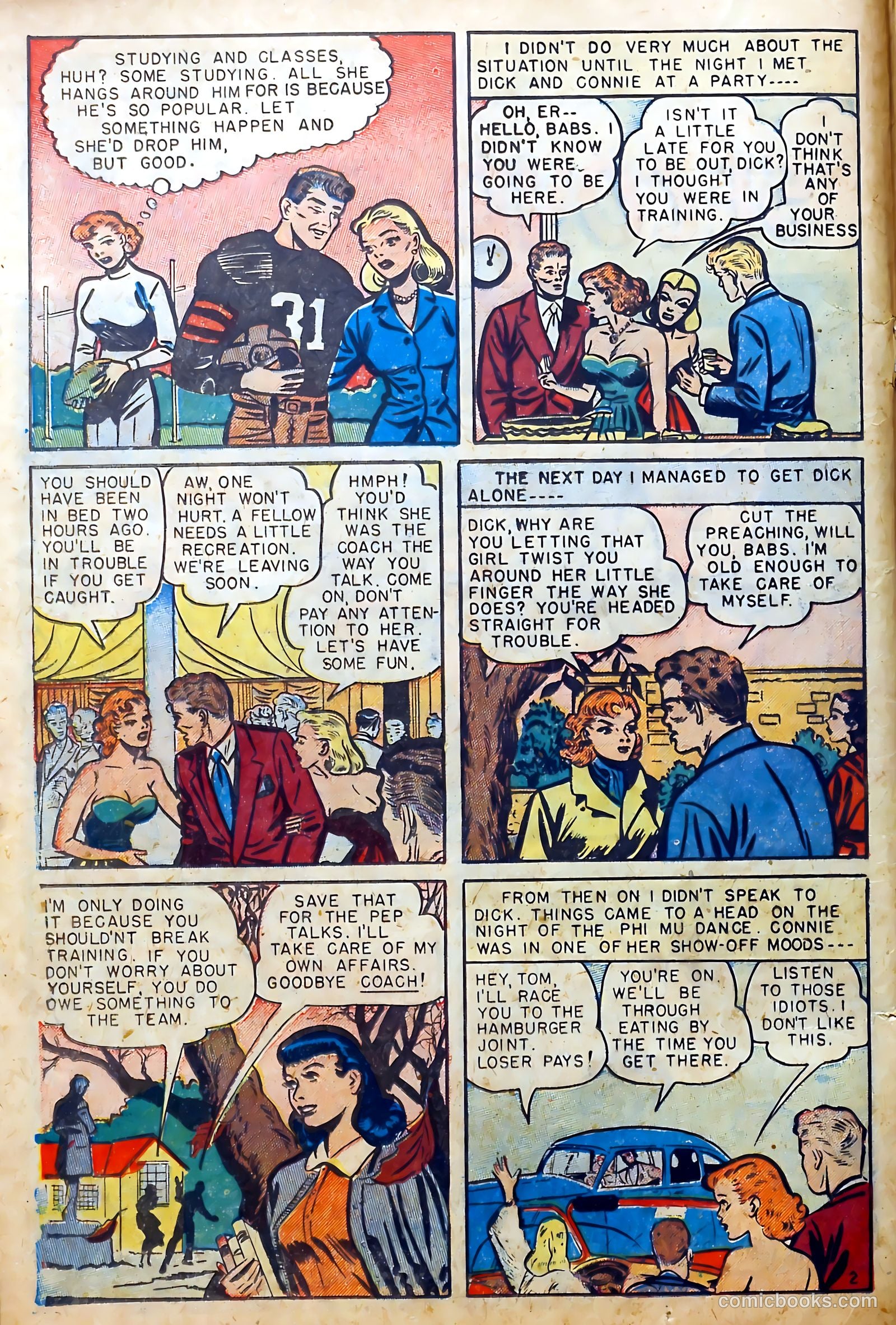 Youthful Love Romances #4 (1950) — page 12 of 36