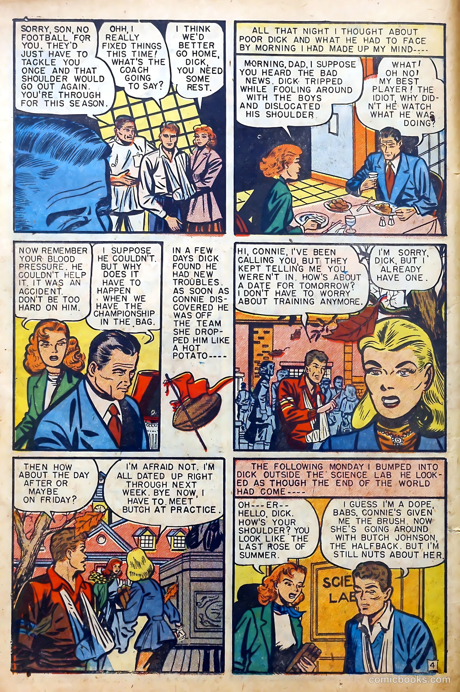 Youthful Love Romances #4 (1950) — page 14 of 36