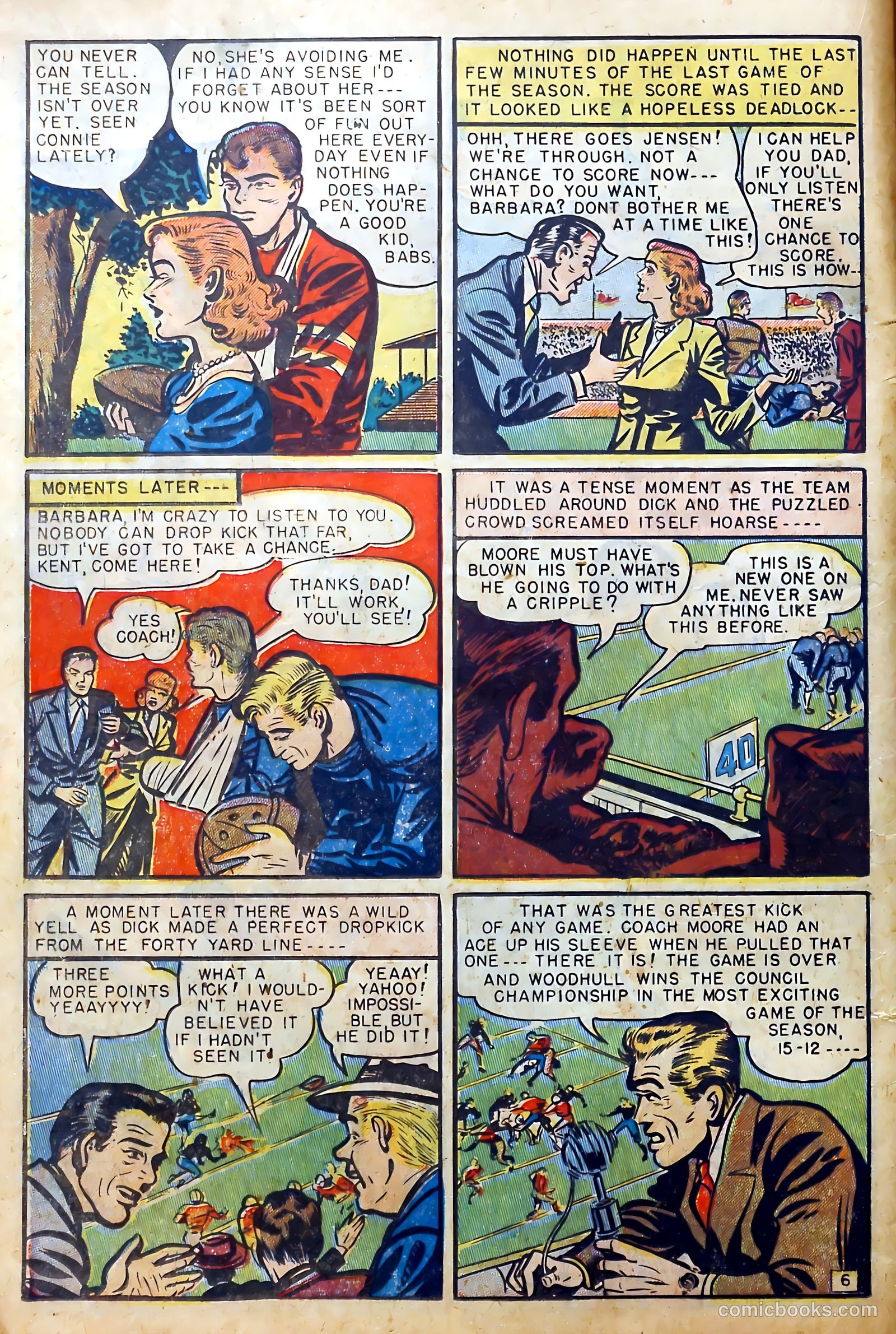 Youthful Love Romances #4 (1950) — page 16 of 36