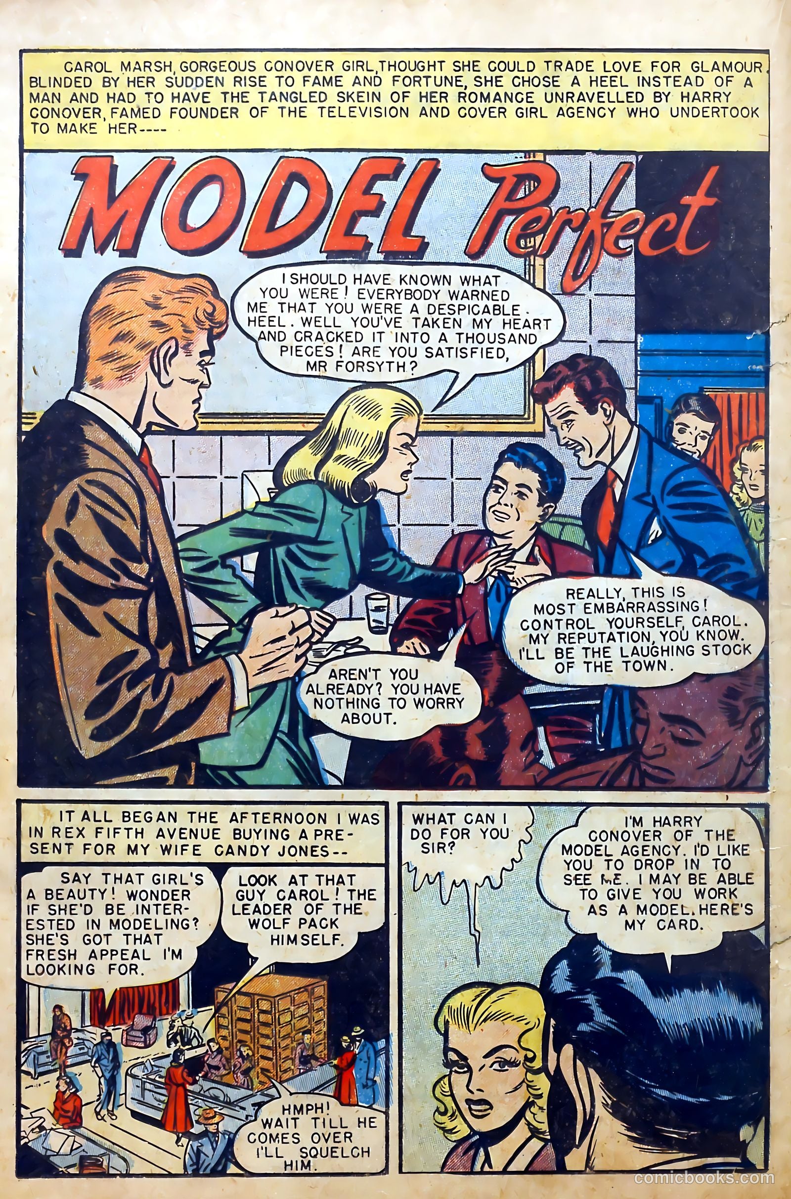 Youthful Love Romances #4 (1950) — page 20 of 36
