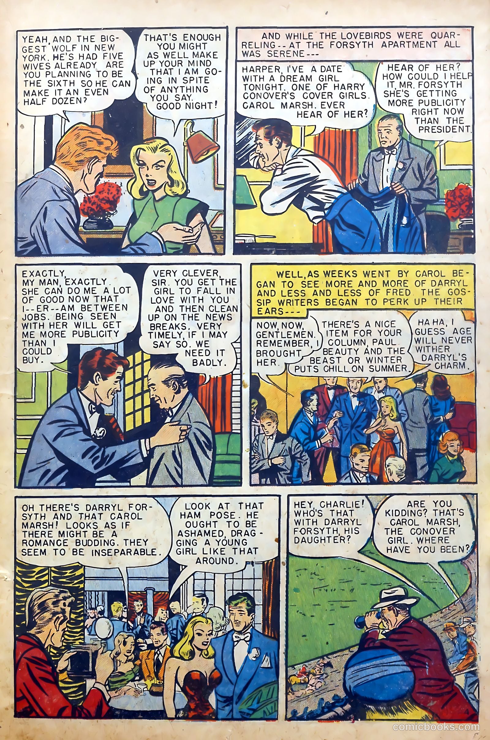 Youthful Love Romances #4 (1950) — page 23 of 36