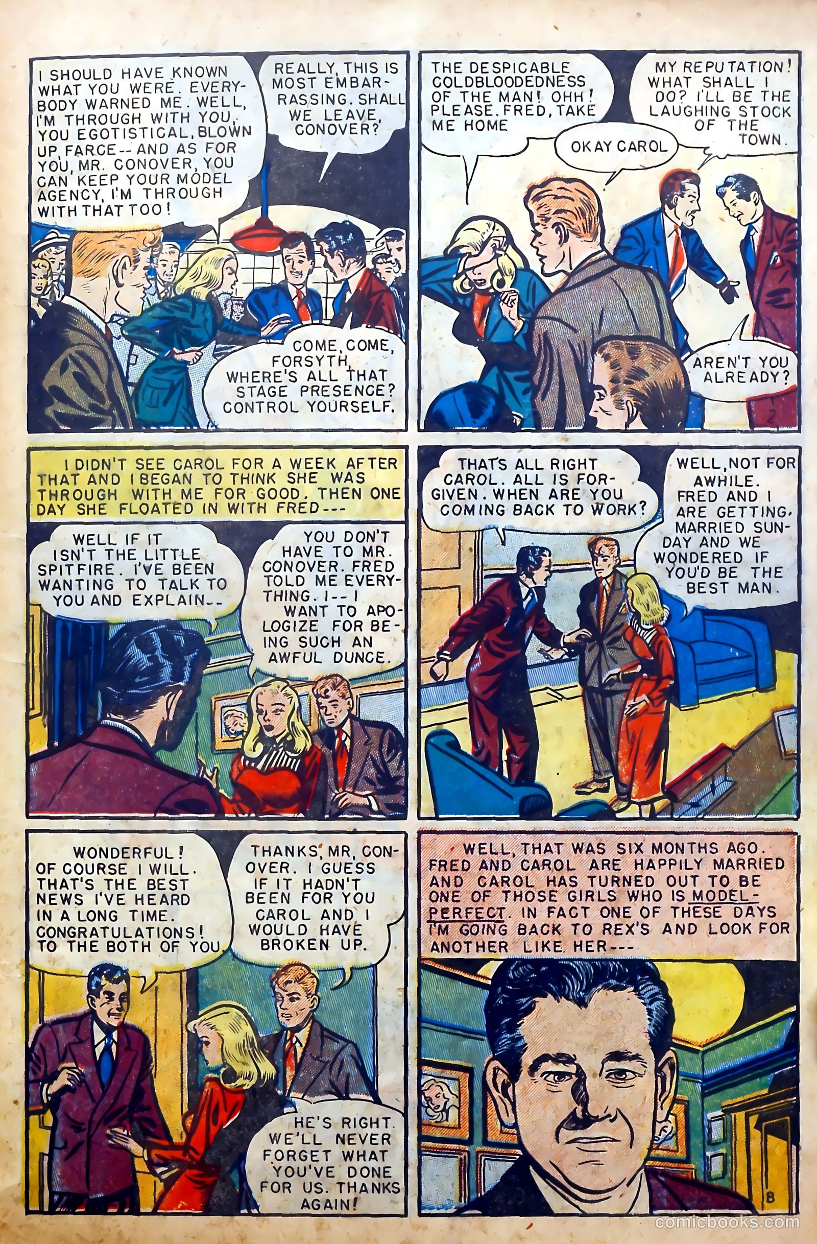 Youthful Love Romances #4 (1950) — page 27 of 36