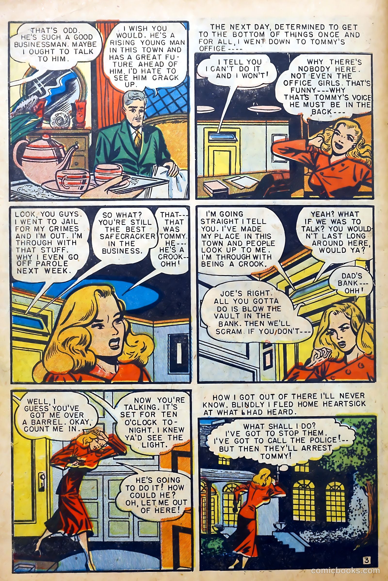 Youthful Love Romances #4 (1950) — page 30 of 36