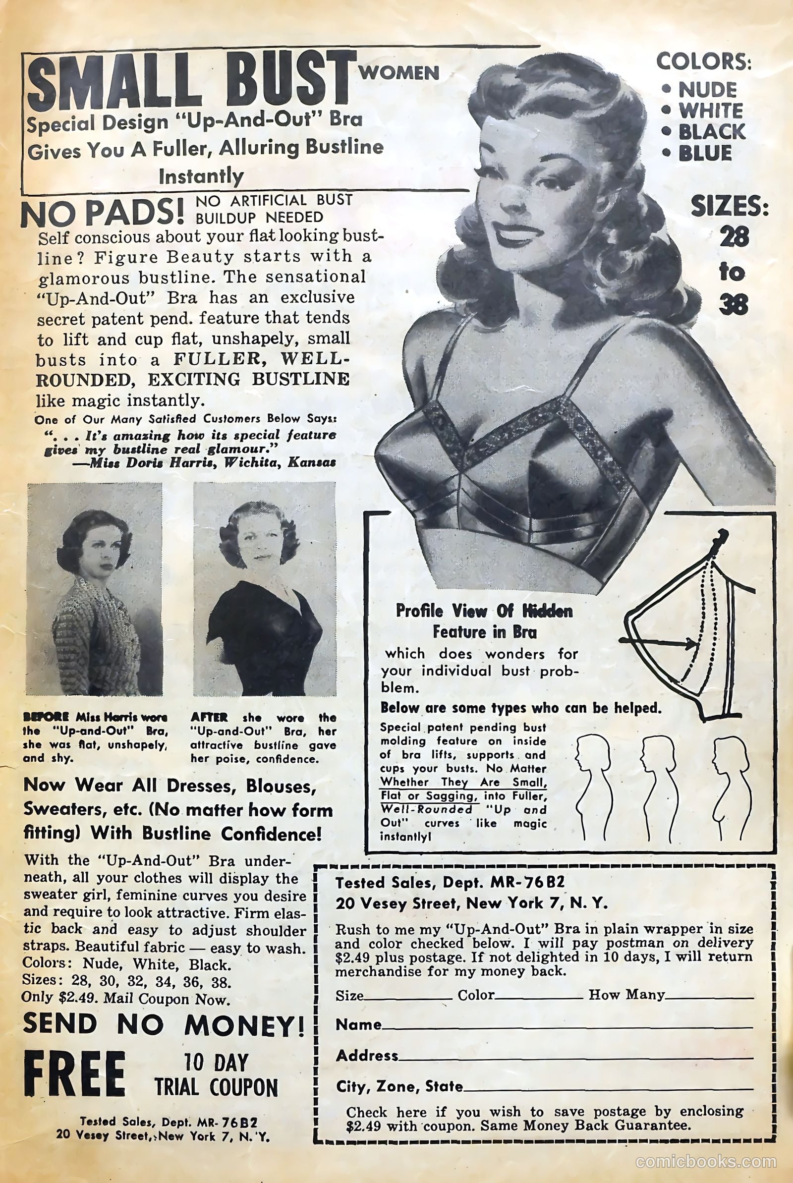 Youthful Love Romances #4 (1950) — page 35 of 36