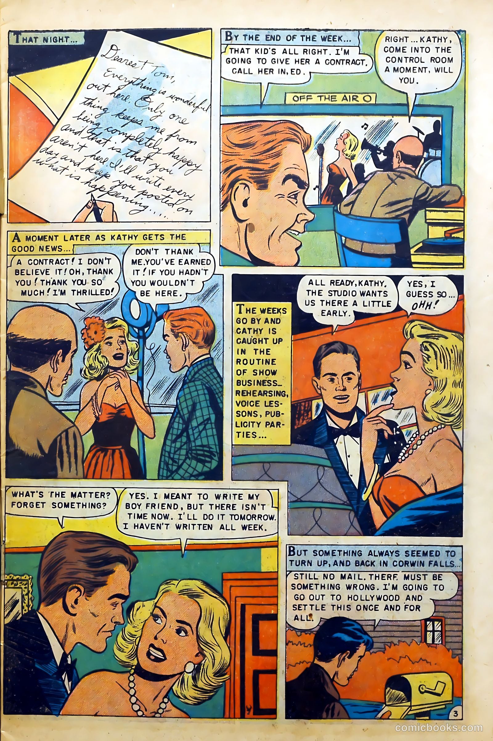 Youthful Romances #1 (1953) — page 5 of 36