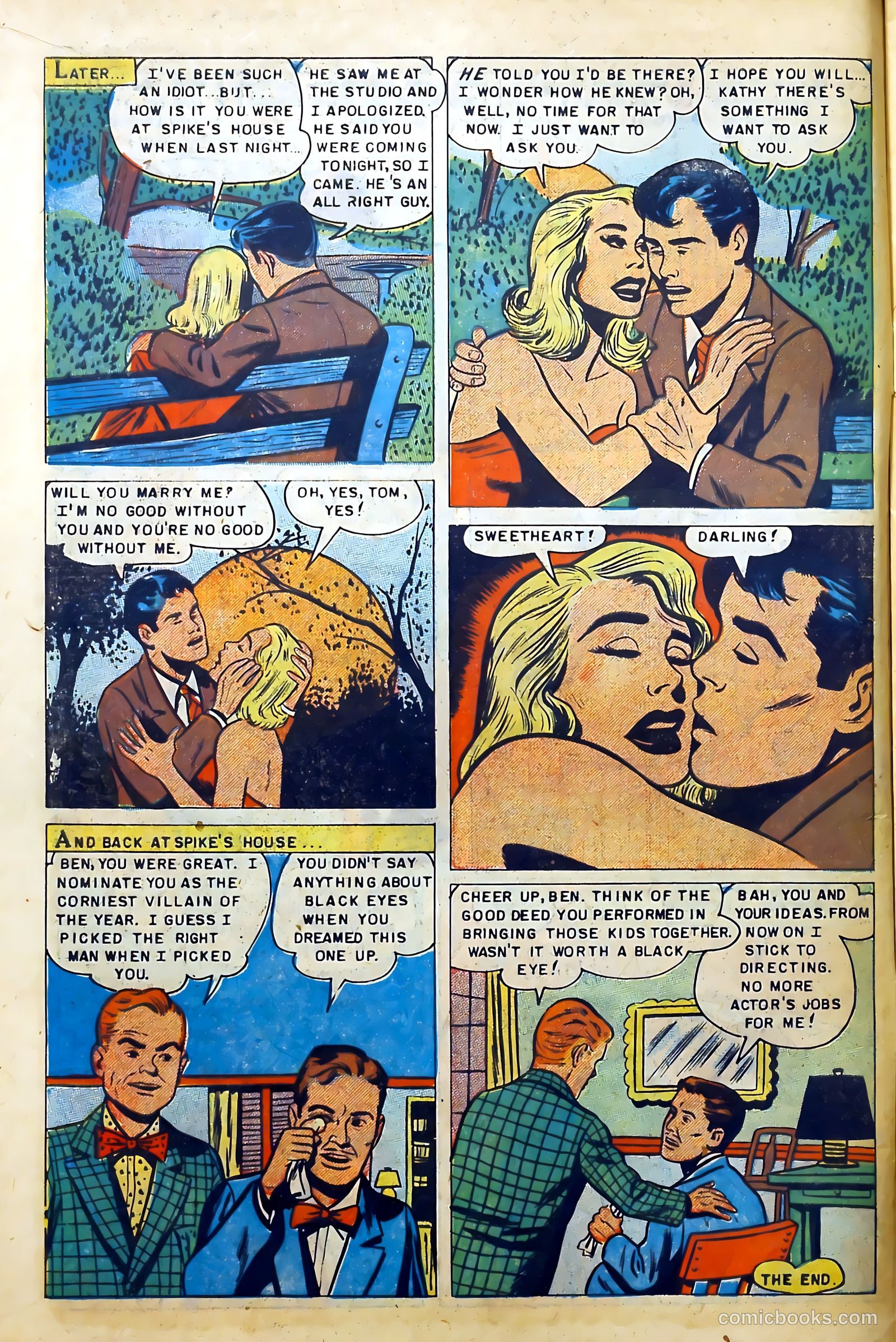 Youthful Romances #1 (1953) — page 10 of 36