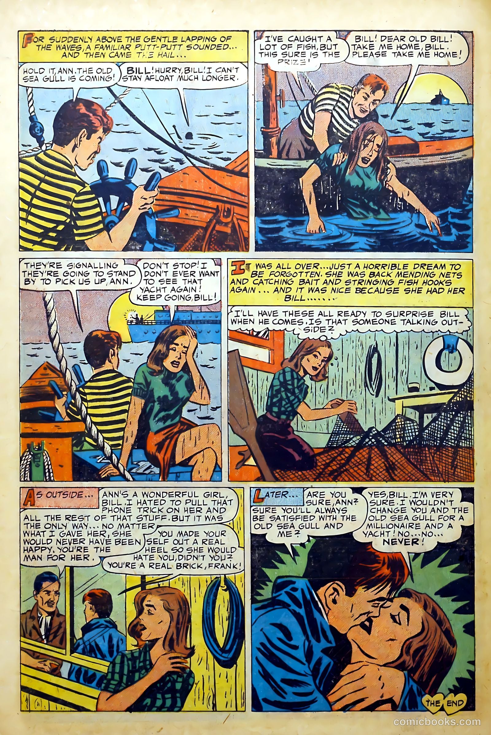Youthful Romances #1 (1953) — page 32 of 36