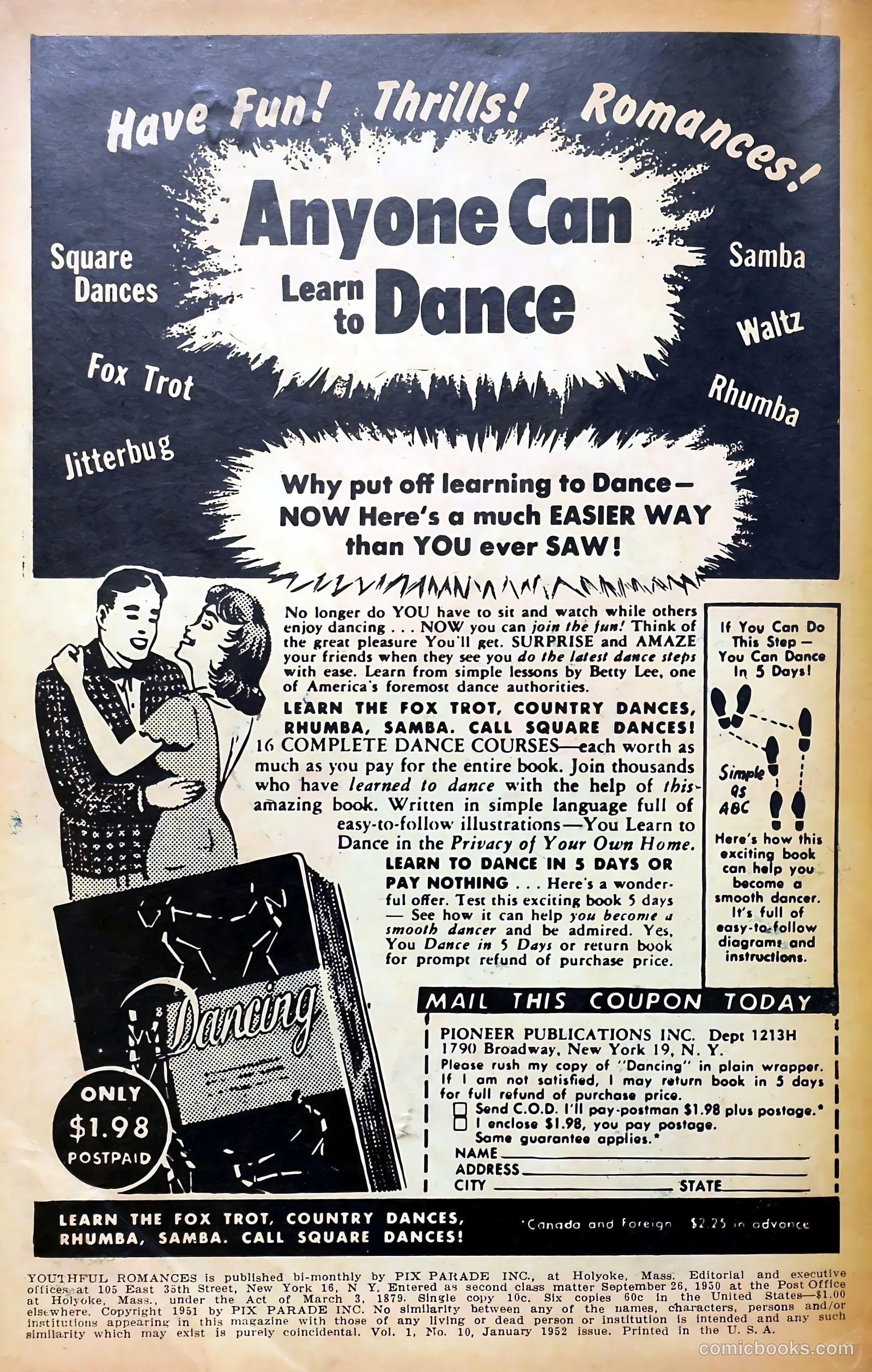 Youthful Romances #10 (1952) — page 2 of 37