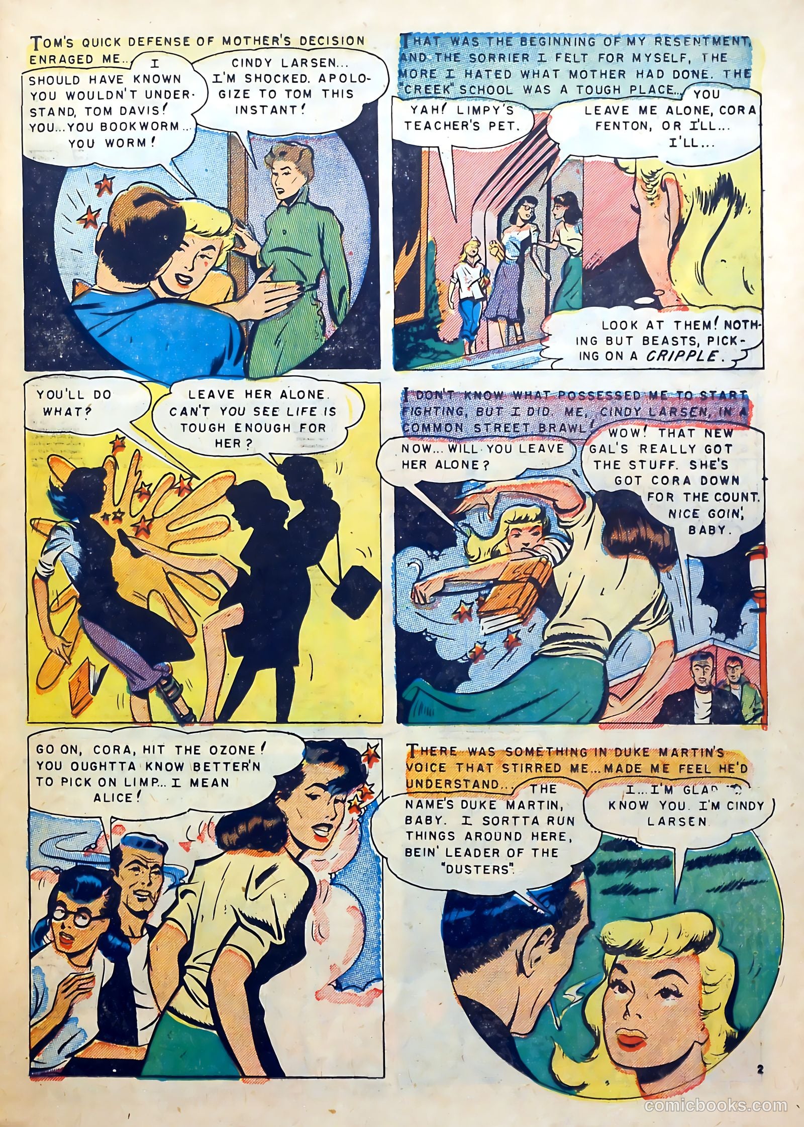 Youthful Romances #10 (1952) — page 21 of 37