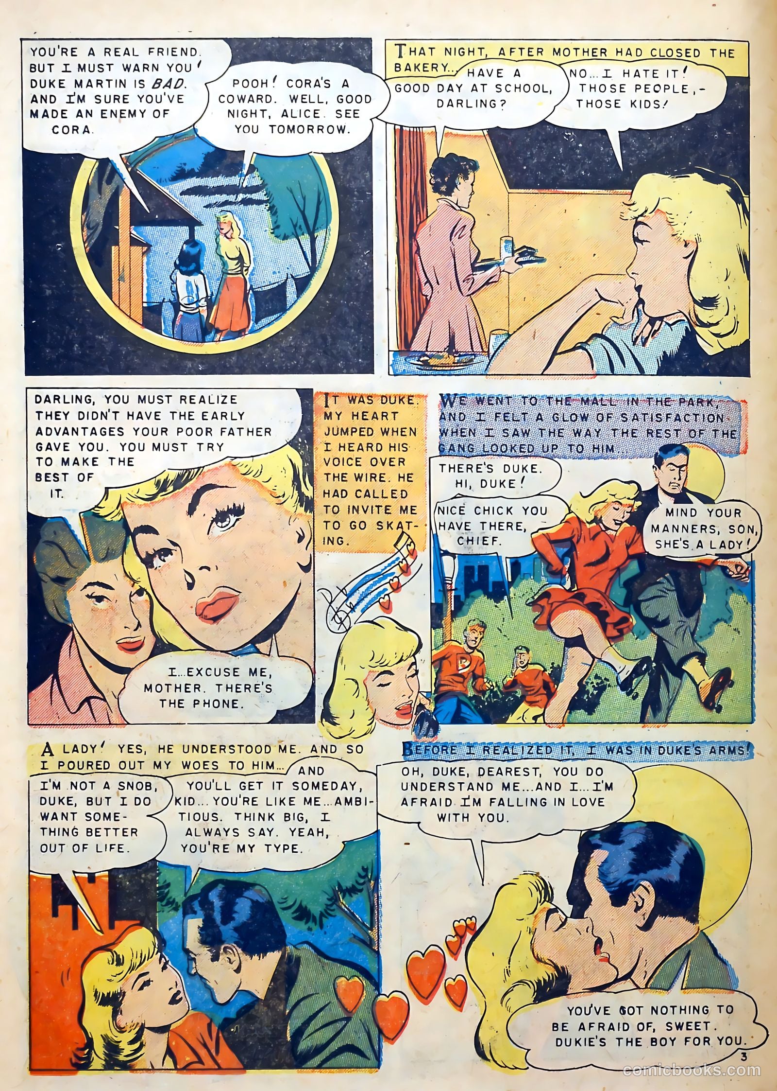 Youthful Romances #10 (1952) — page 22 of 37